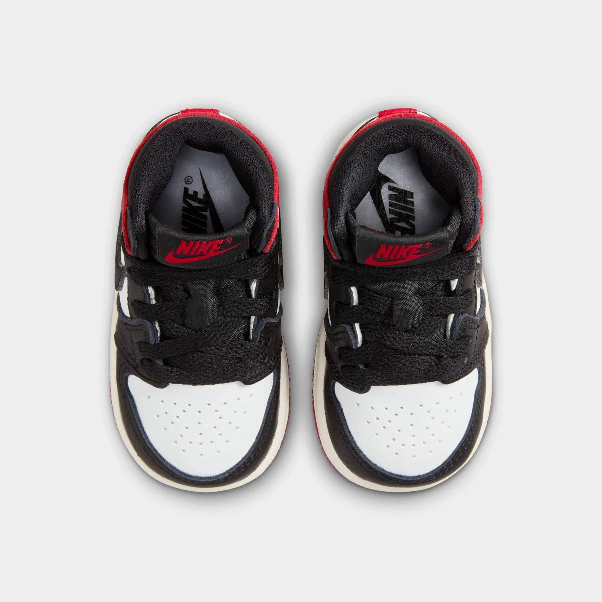 Jordan 1 Retro High OG TD White / Black - Varsity Red Step Stability Smooth Flex