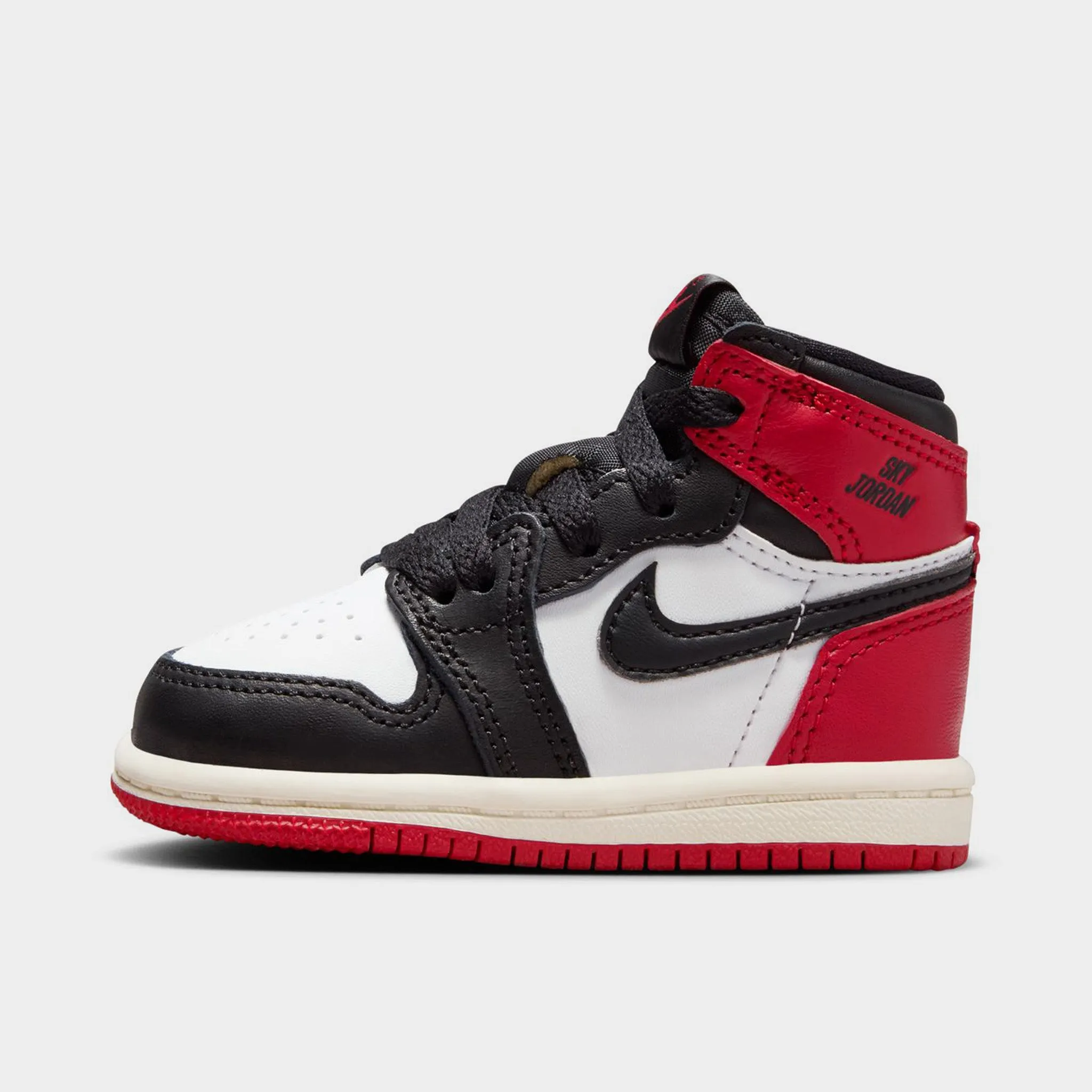 Jordan 1 Retro High OG TD White / Black - Varsity Red Impact Resistance