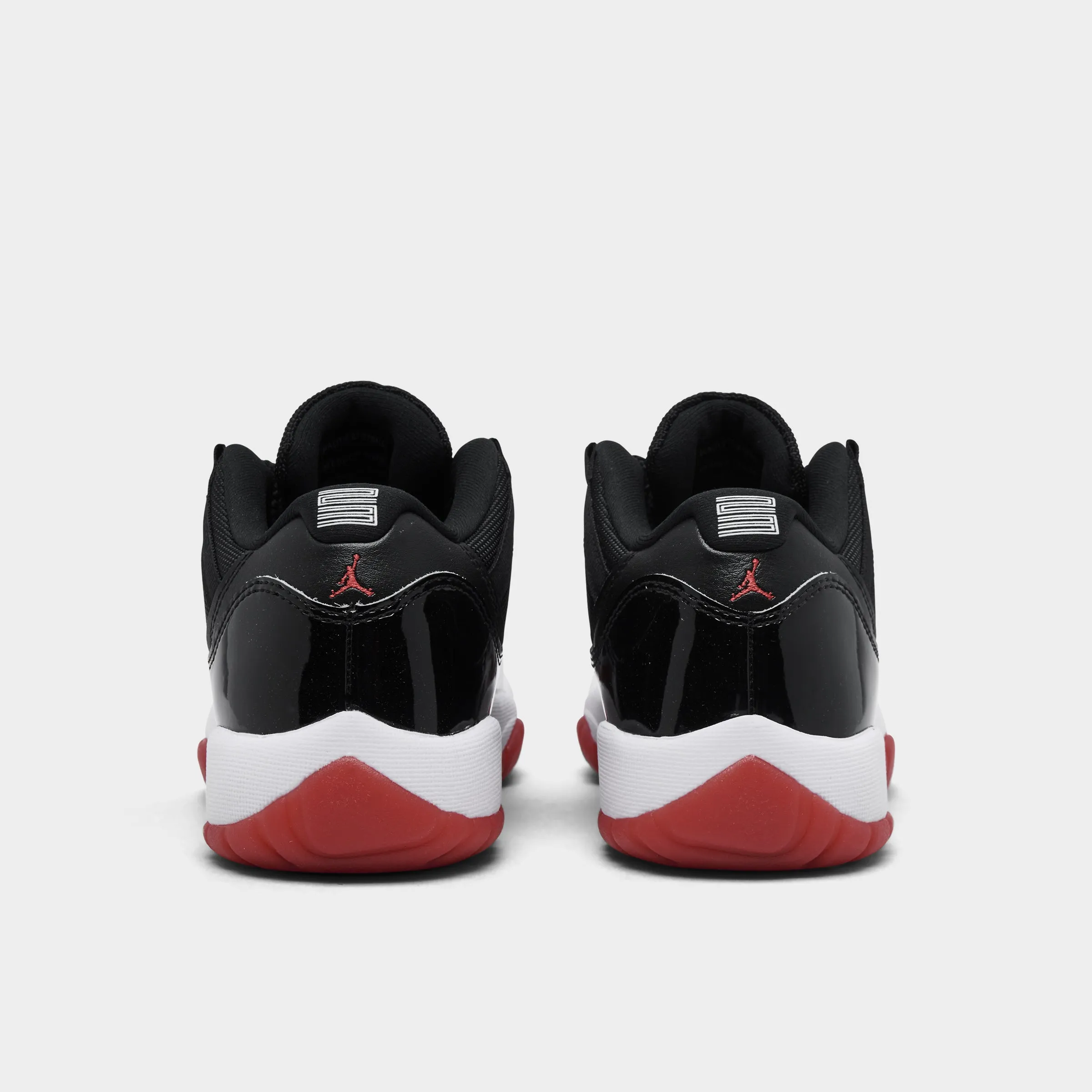 Cushioned Sole Premium Quality Jordan 11 Retro Low GS Black / Varsity Red - White
