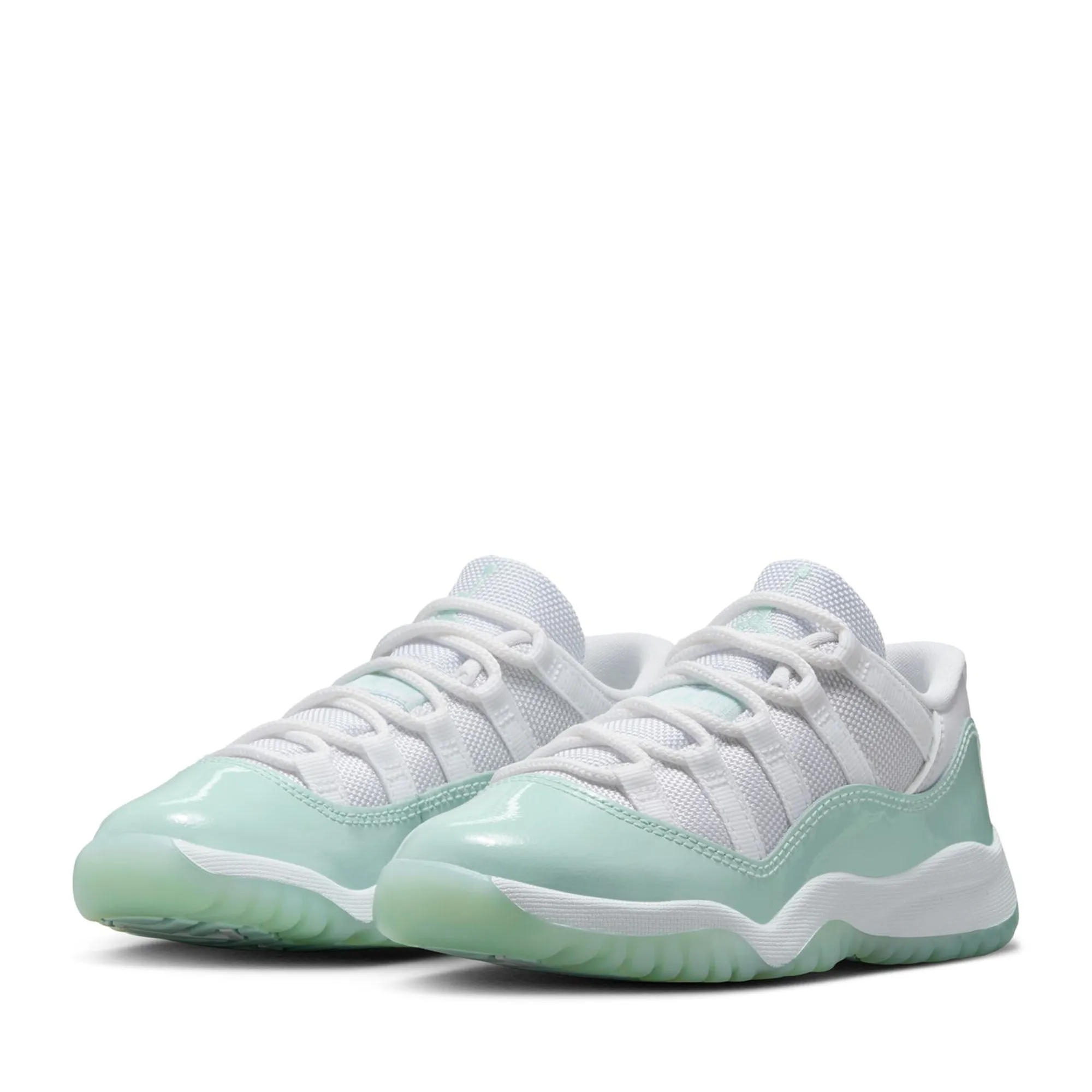 Synthetic Leather Panels Jordan 11 Retro Low (PS) - White/Igloo