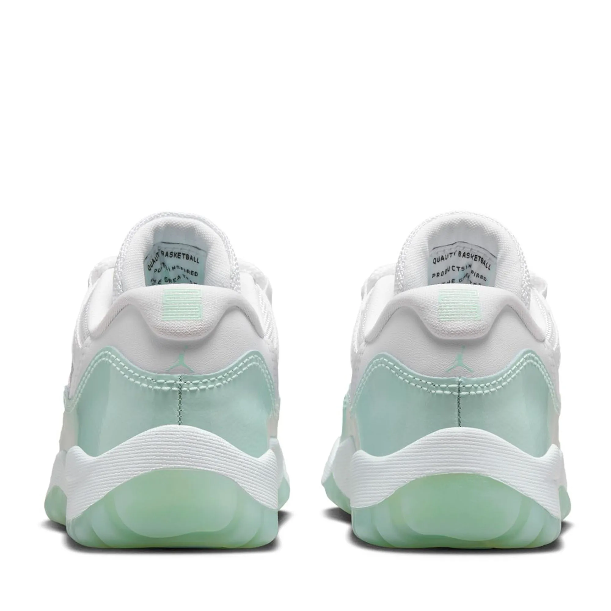 Jordan 11 Retro Low (PS) - White/Igloo Move Freely