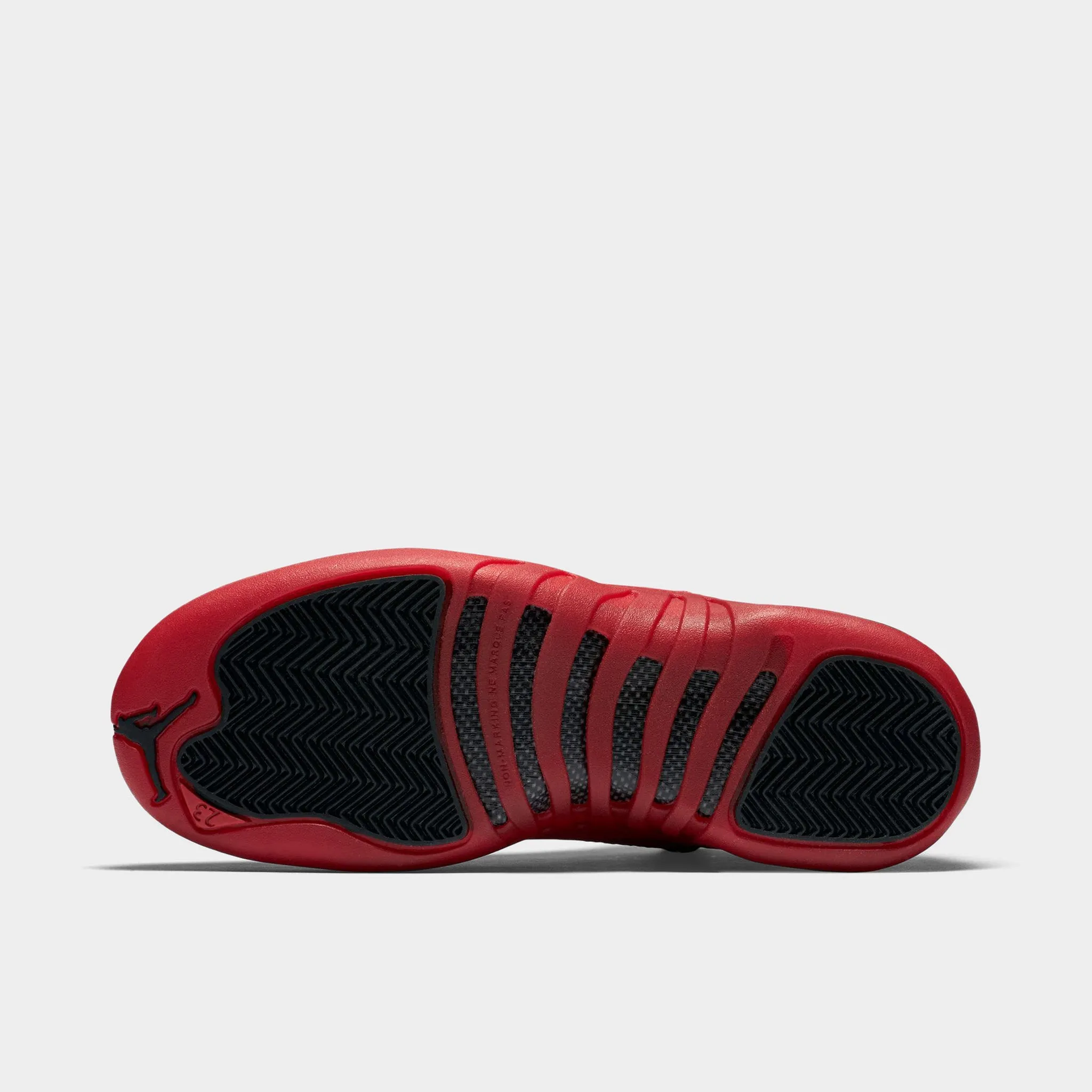 Modern Bold Japan Neat Jordan 12 Retro GS Black / Varsity Red