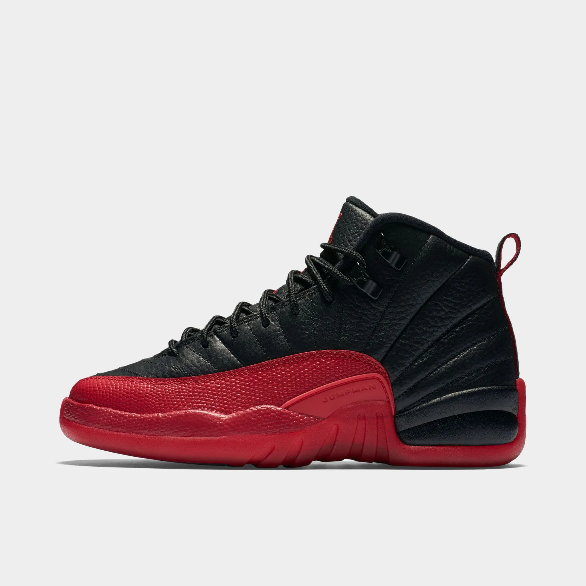 Care Ease Jordan 12 Retro GS Black / Varsity Red
