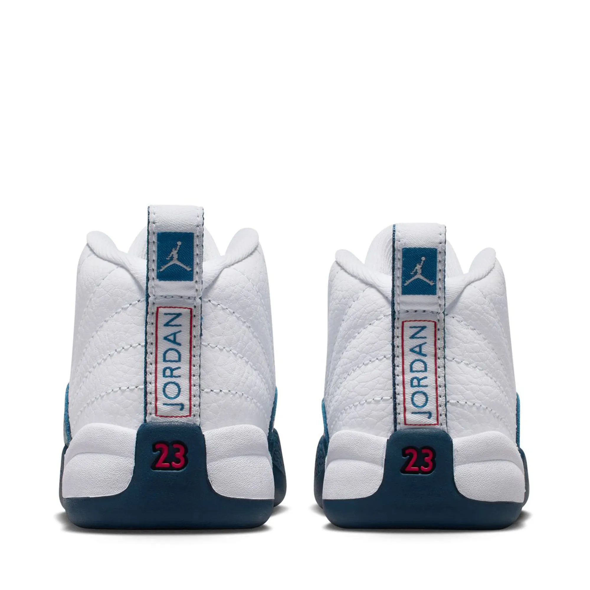 Heel Stability Jordan 12 Retro (TD) - White/French Blue