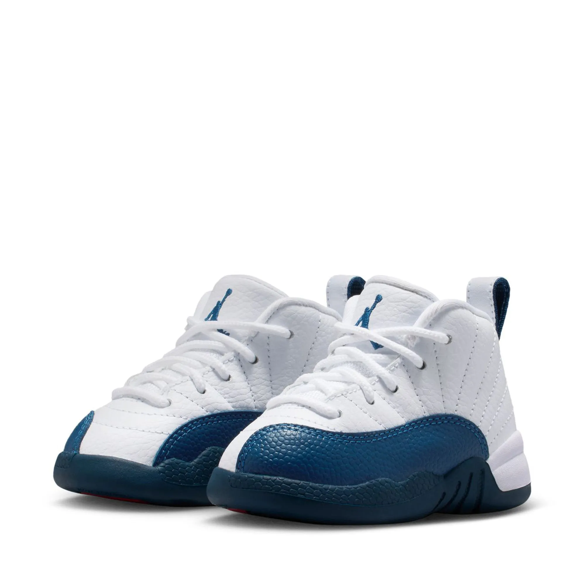 Jordan 12 Retro (TD) - White/French Blue Low Top Style Performance Wear