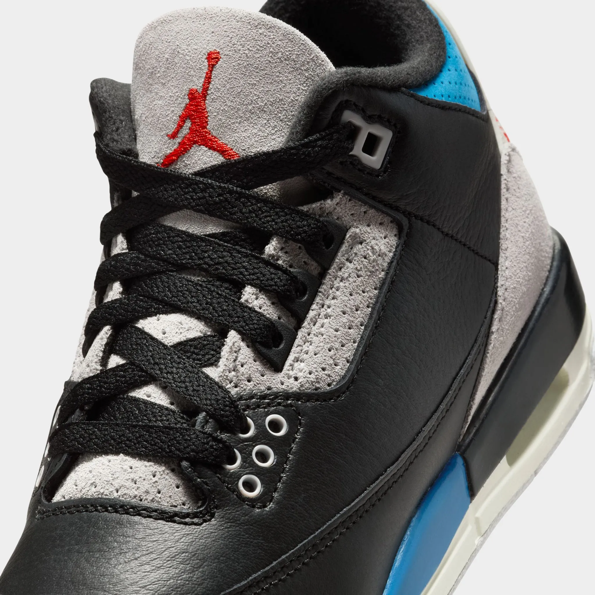 SoftInterior Jordan 3 Retro OG GS Black / Chile Red - Neutral Grey