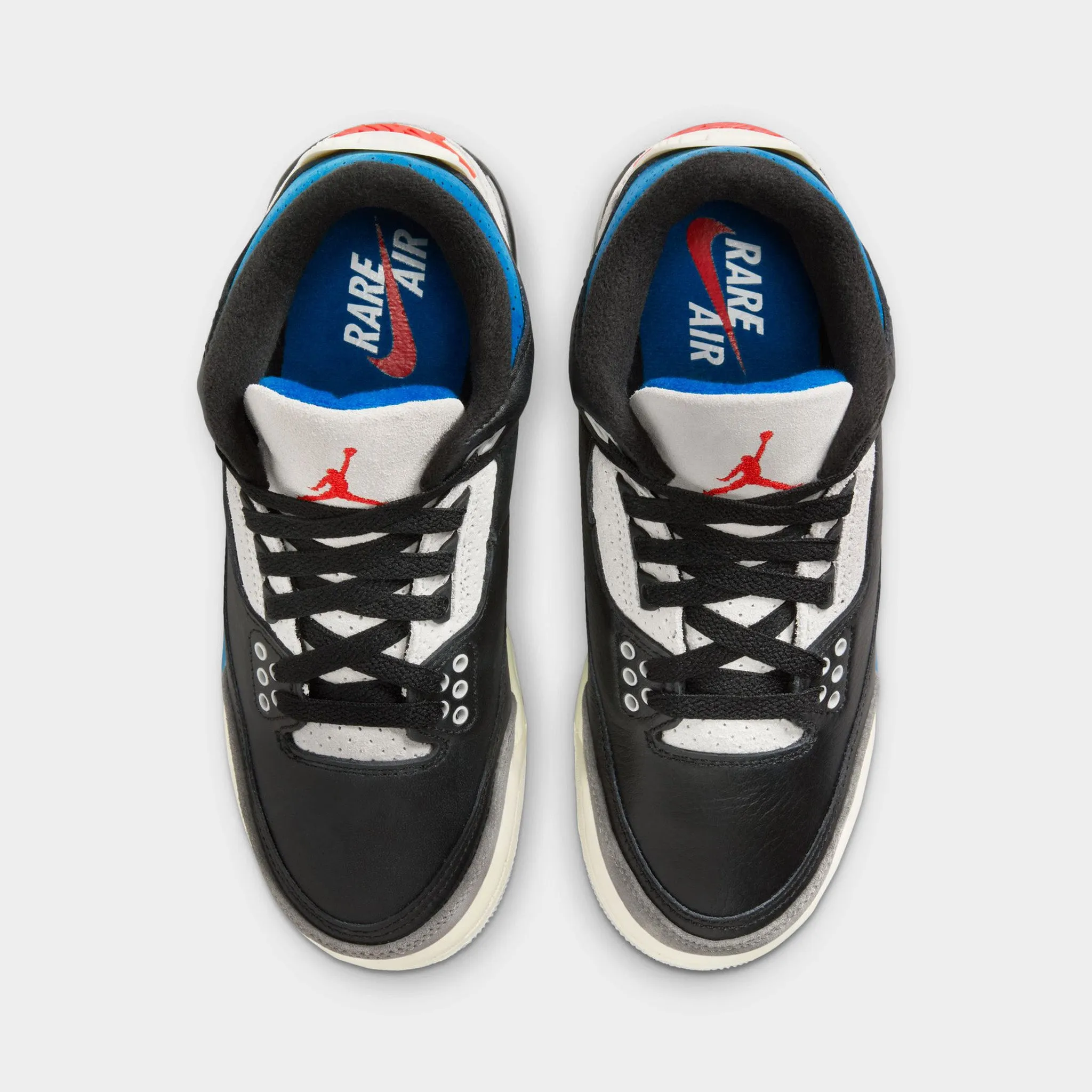 Crisp Finish Jordan 3 Retro OG GS Black / Chile Red - Neutral Grey