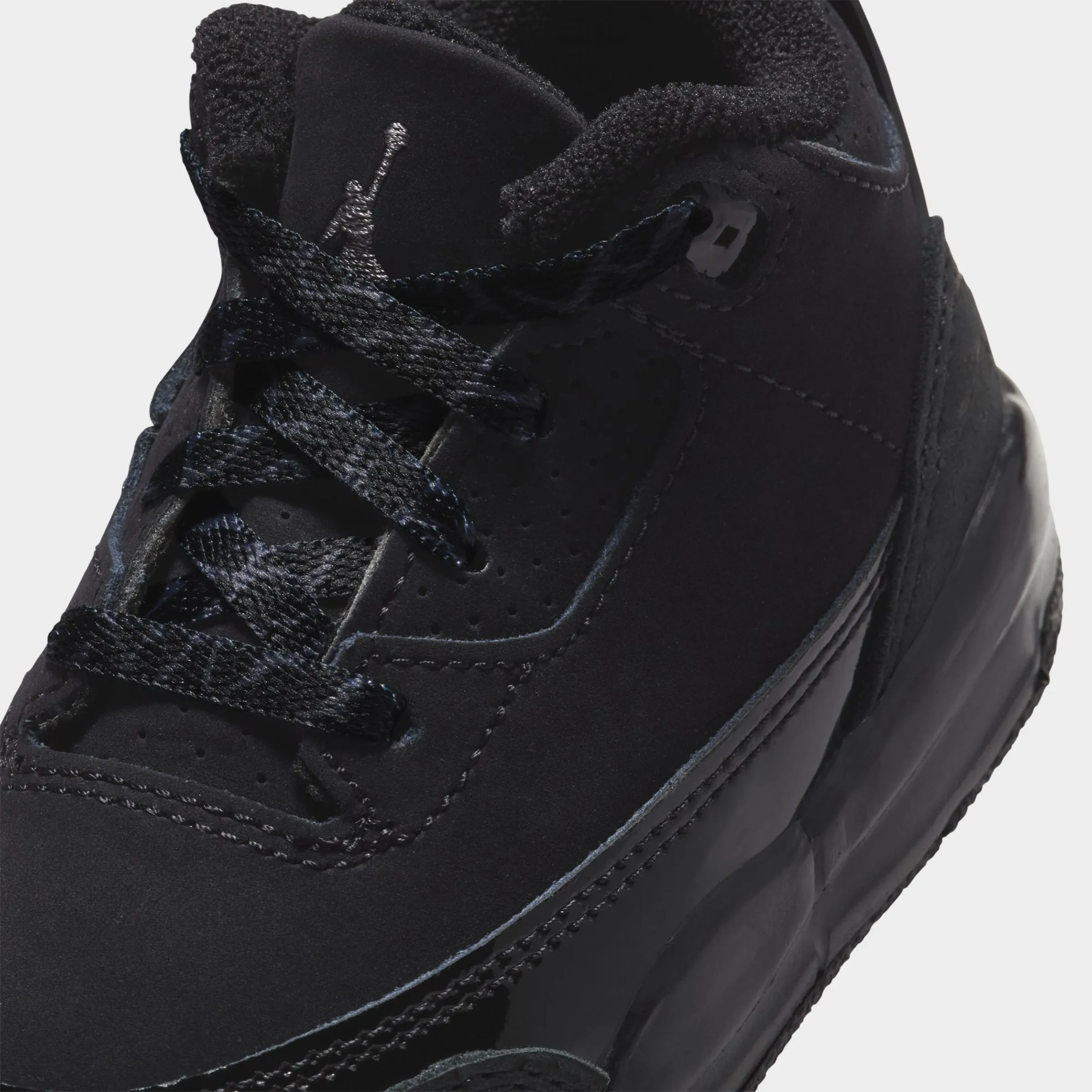Jordan 3 Retro TD Black / Dark Charcoal - White Non Slip