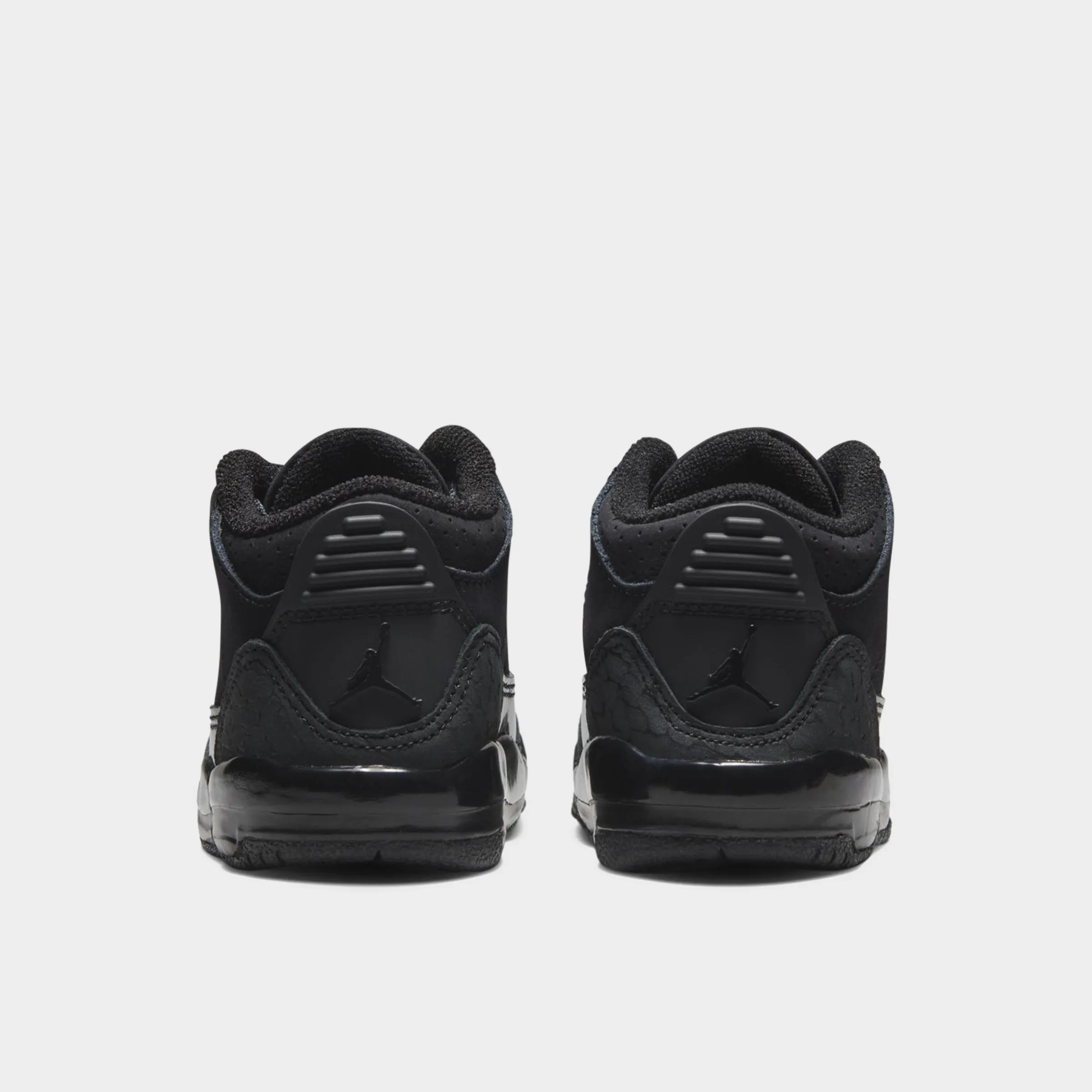 Lightweight Work Friendly Jordan 3 Retro TD Black / Dark Charcoal - White