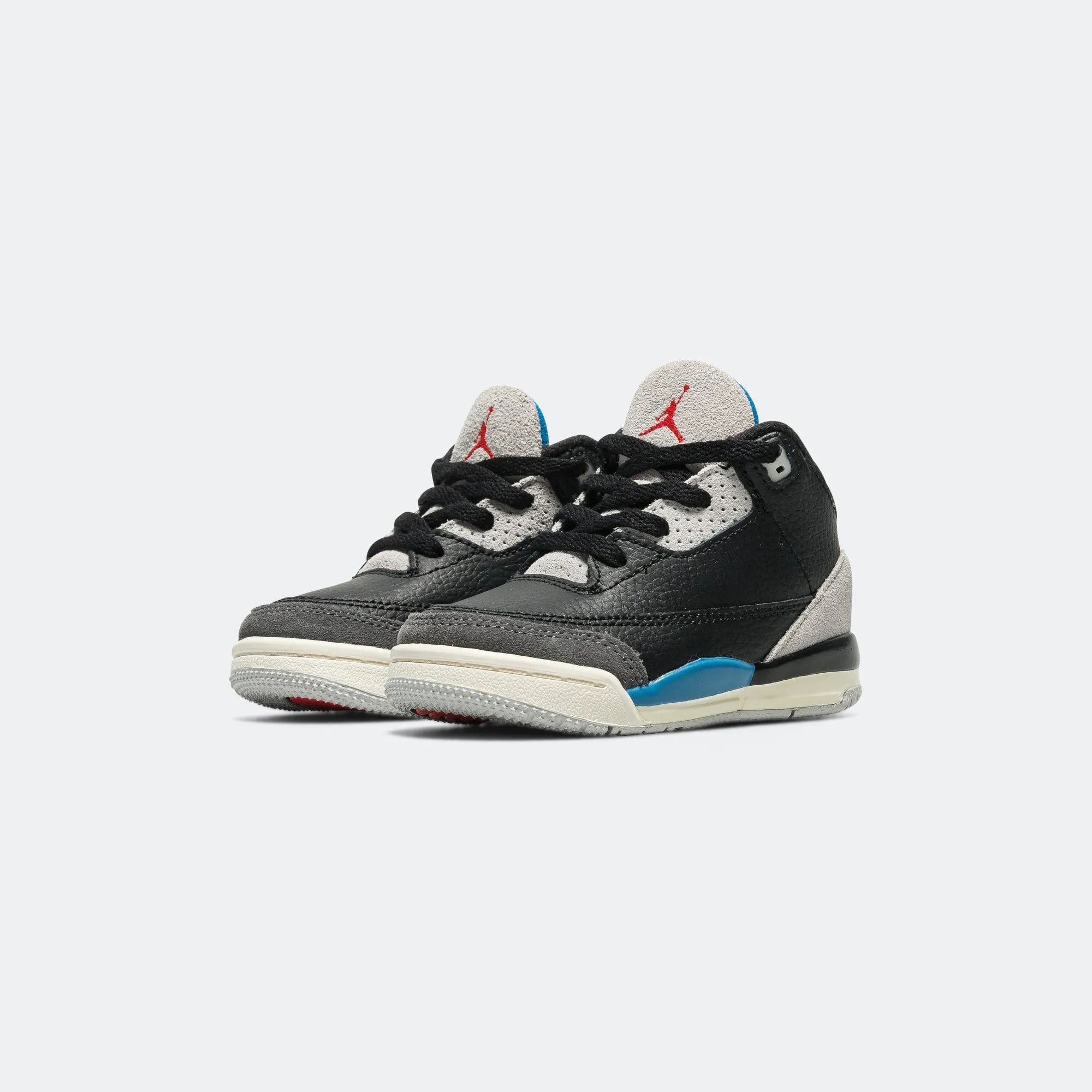 Quick Dry Liner Walk Safe Jordan 3 Retro (TD) - Black/Chile Red-Neutral Grey
