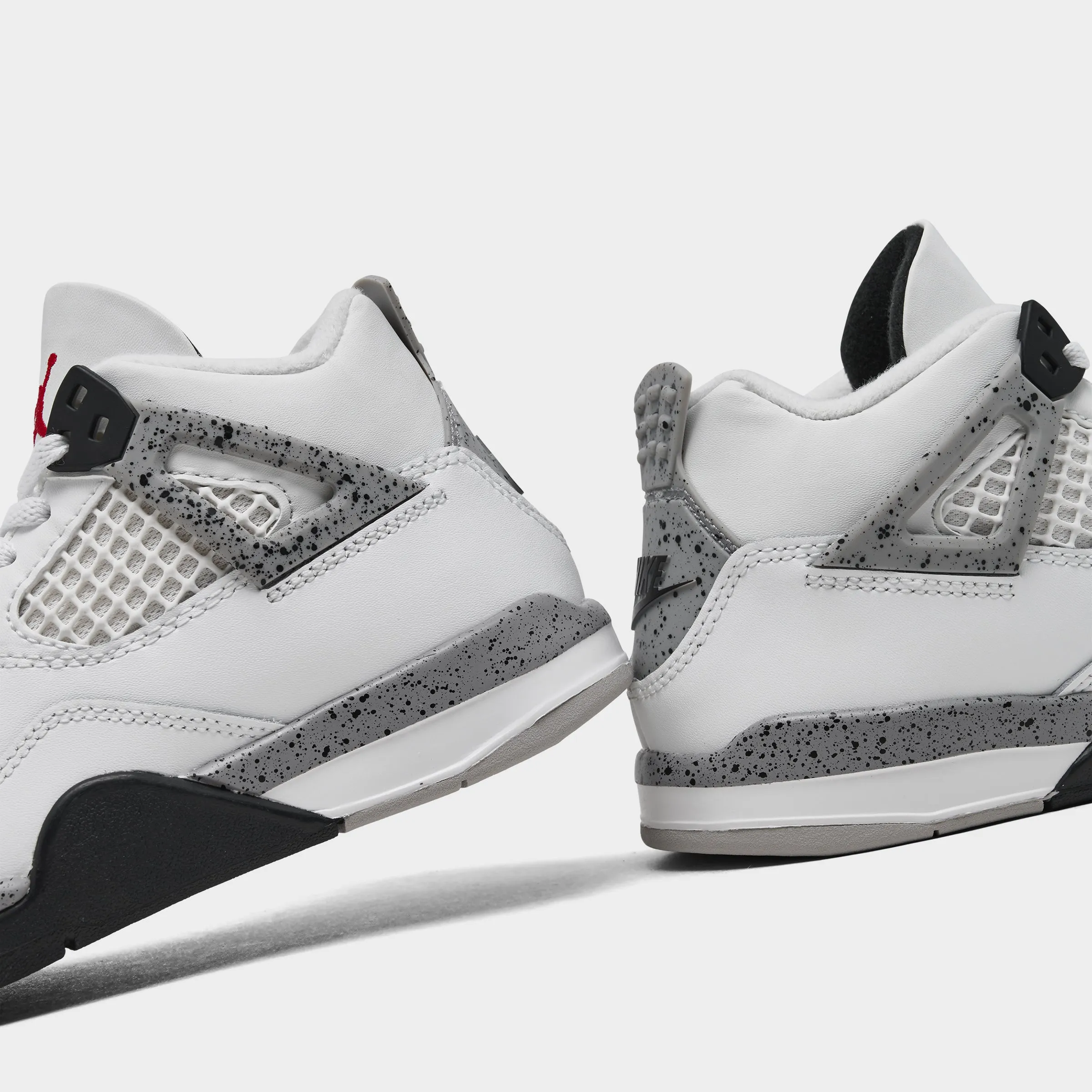 Quick Pack Stretchable Material Jordan 4 Retro OG PS Summit White / Fire Red - Cement Grey