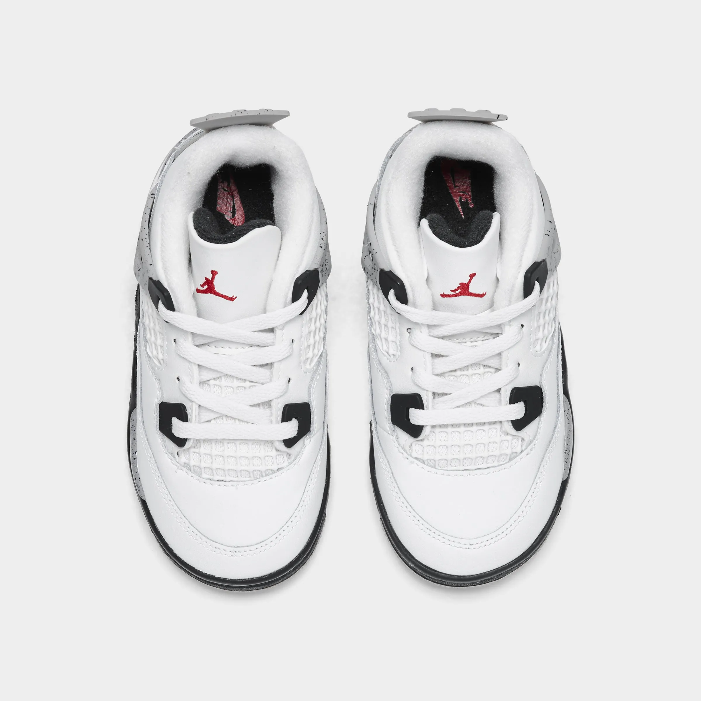 Jordan 4 Retro OG TD Summit White / Fire Red - Cement Grey Chic Fit