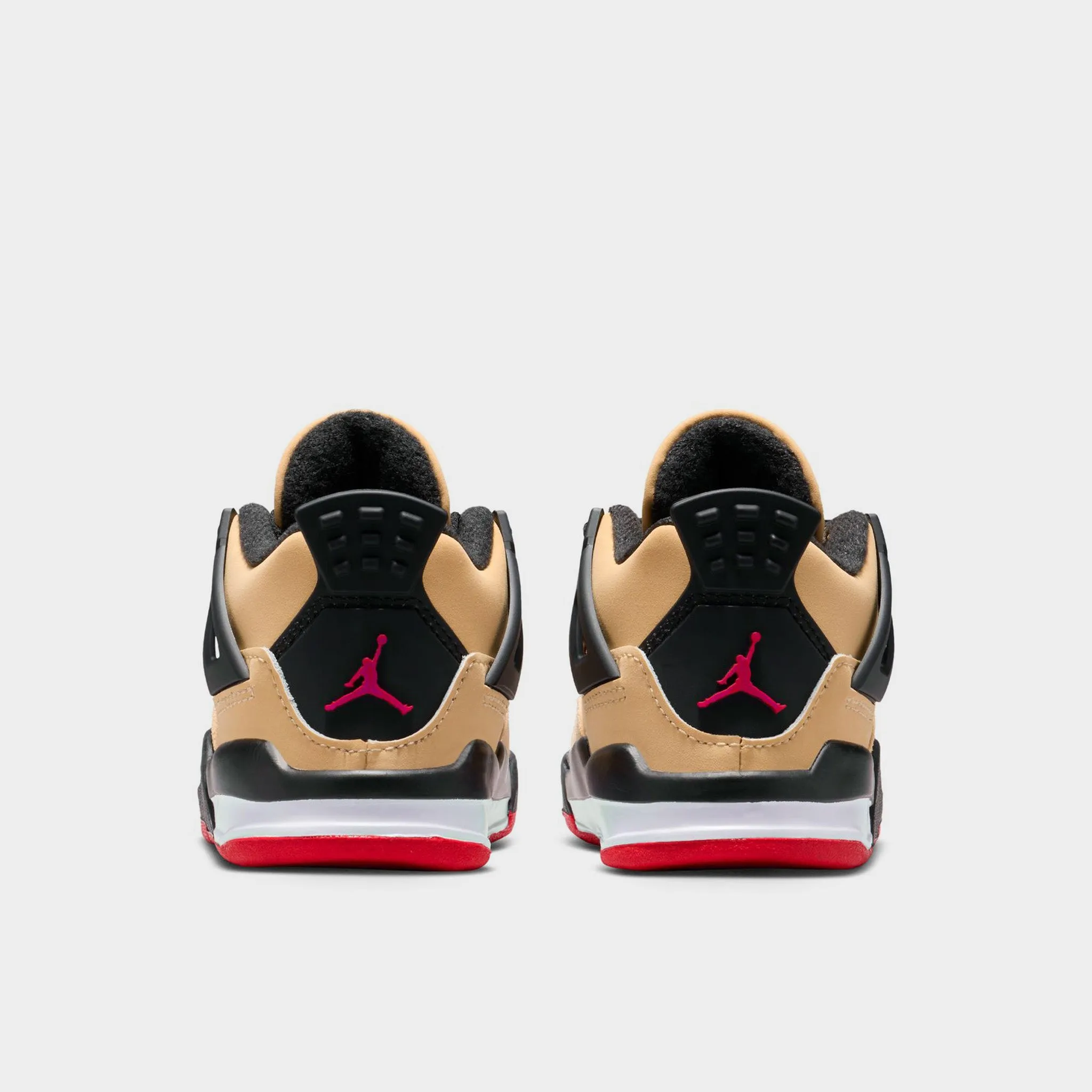 Play Mode Runway Glow Jordan 4 Retro TD Fire Red / Starfish - Sesame