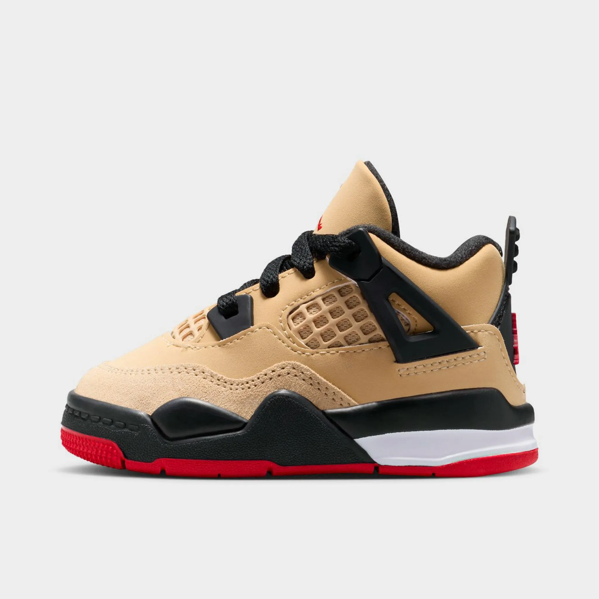 Jordan 4 Retro TD Fire Red / Starfish - Sesame Trail Path