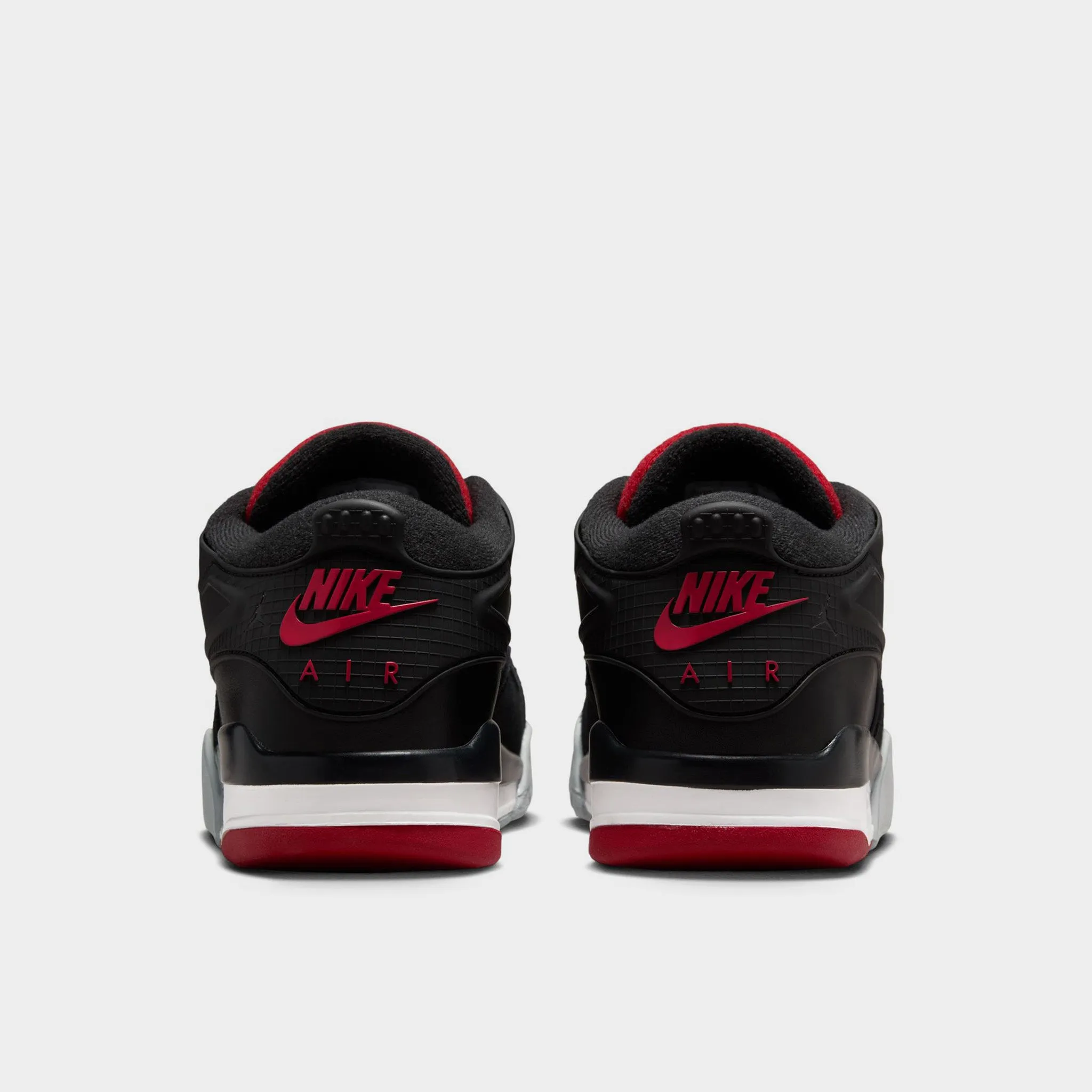 Tech Knit Cushioned Insole Jordan 4 RM Black / Varsity Red - Wolf Grey