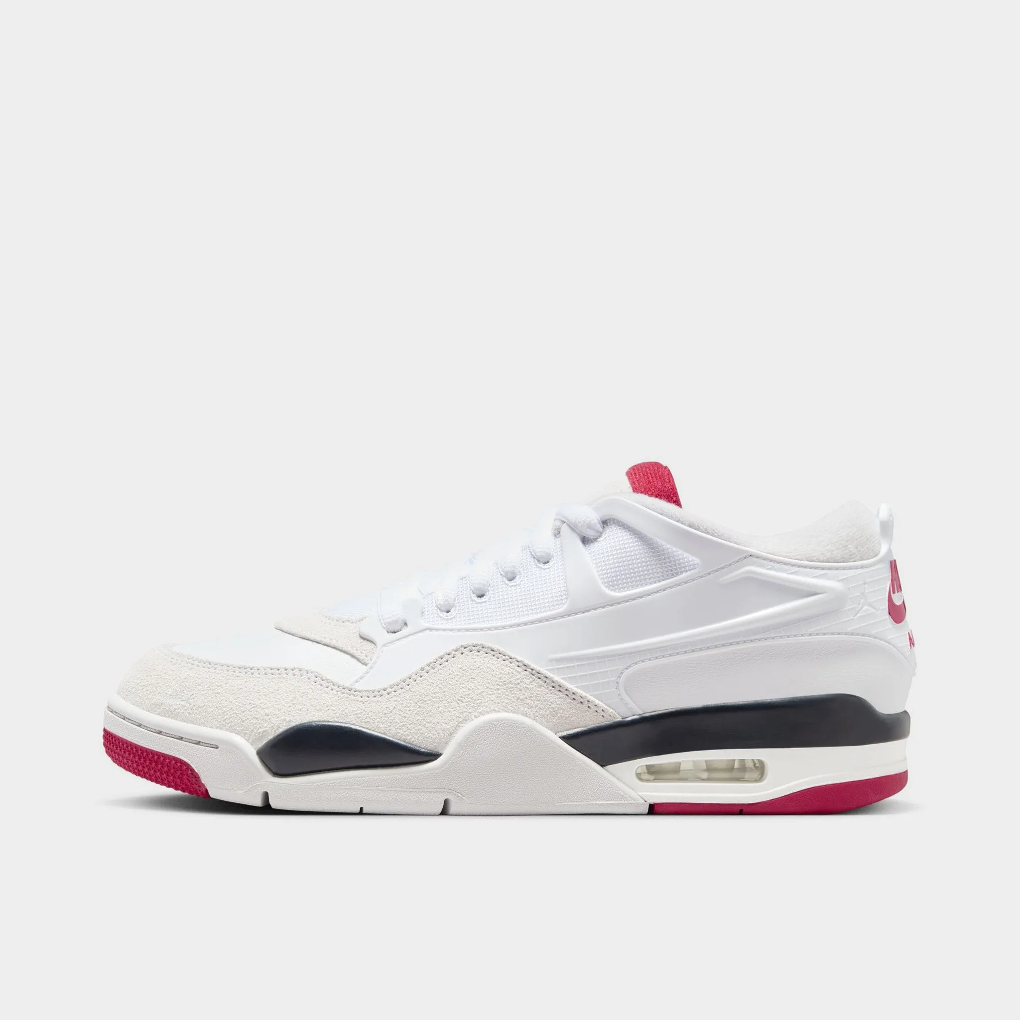 Jordan 4 RM White / Varsity Red - Black Tree Hike Lightweight Feel