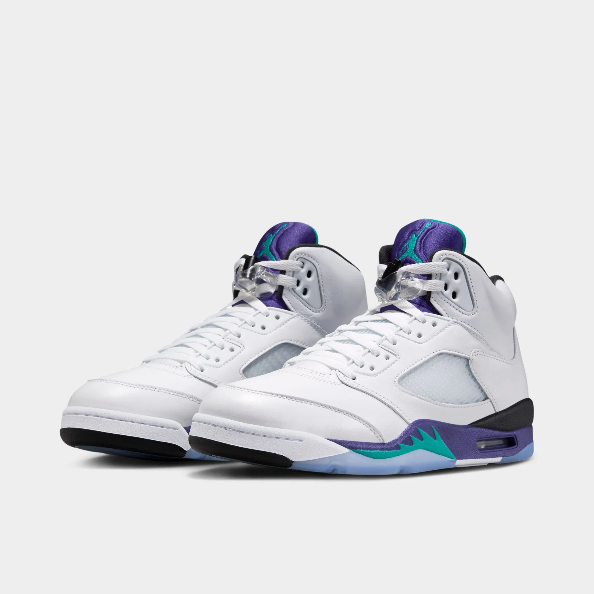 Jordan 5 Retro OG White / New Emerald - Grape Ice Sunrise Path