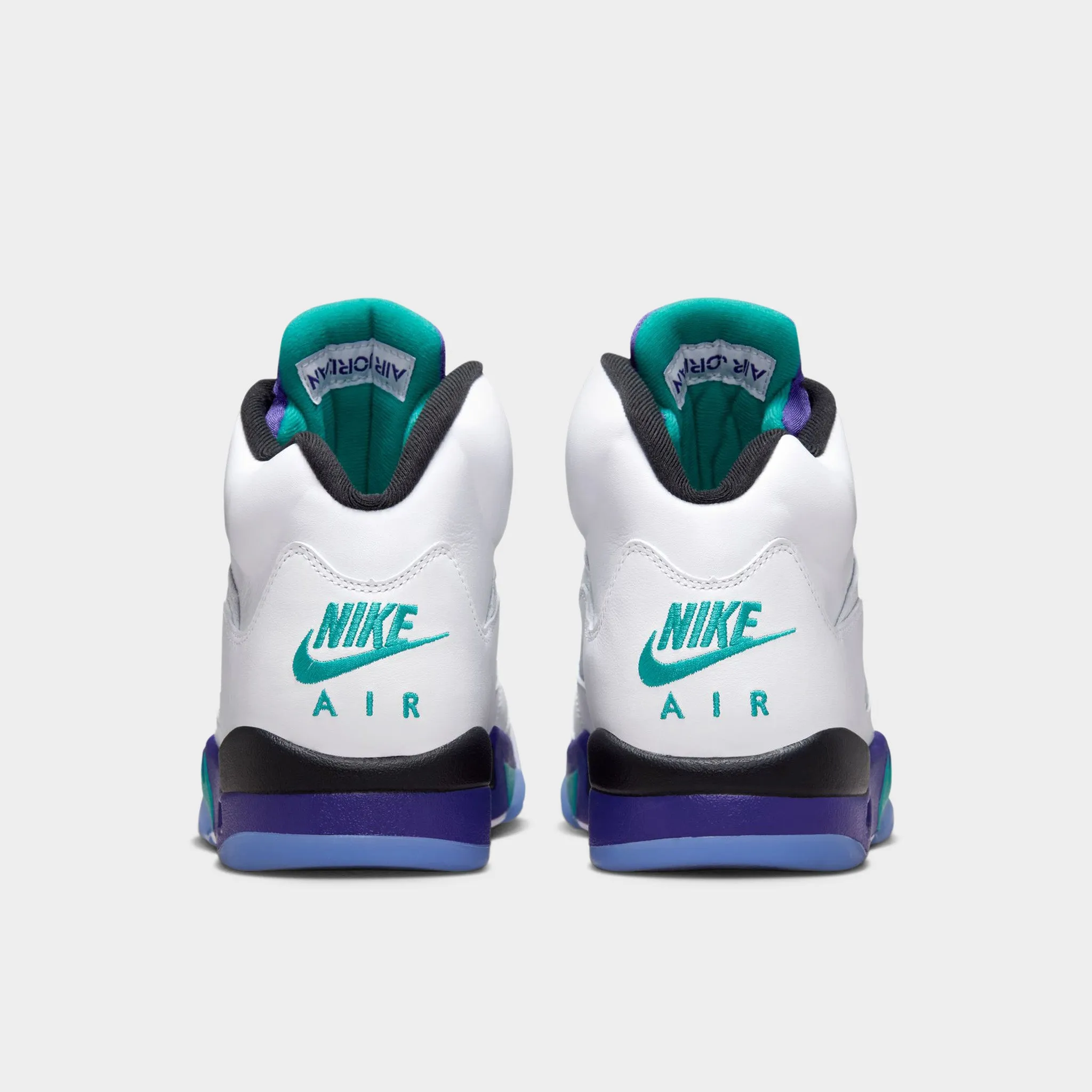 Shock Resistant Bone Aid Jordan 5 Retro OG White / New Emerald - Grape Ice