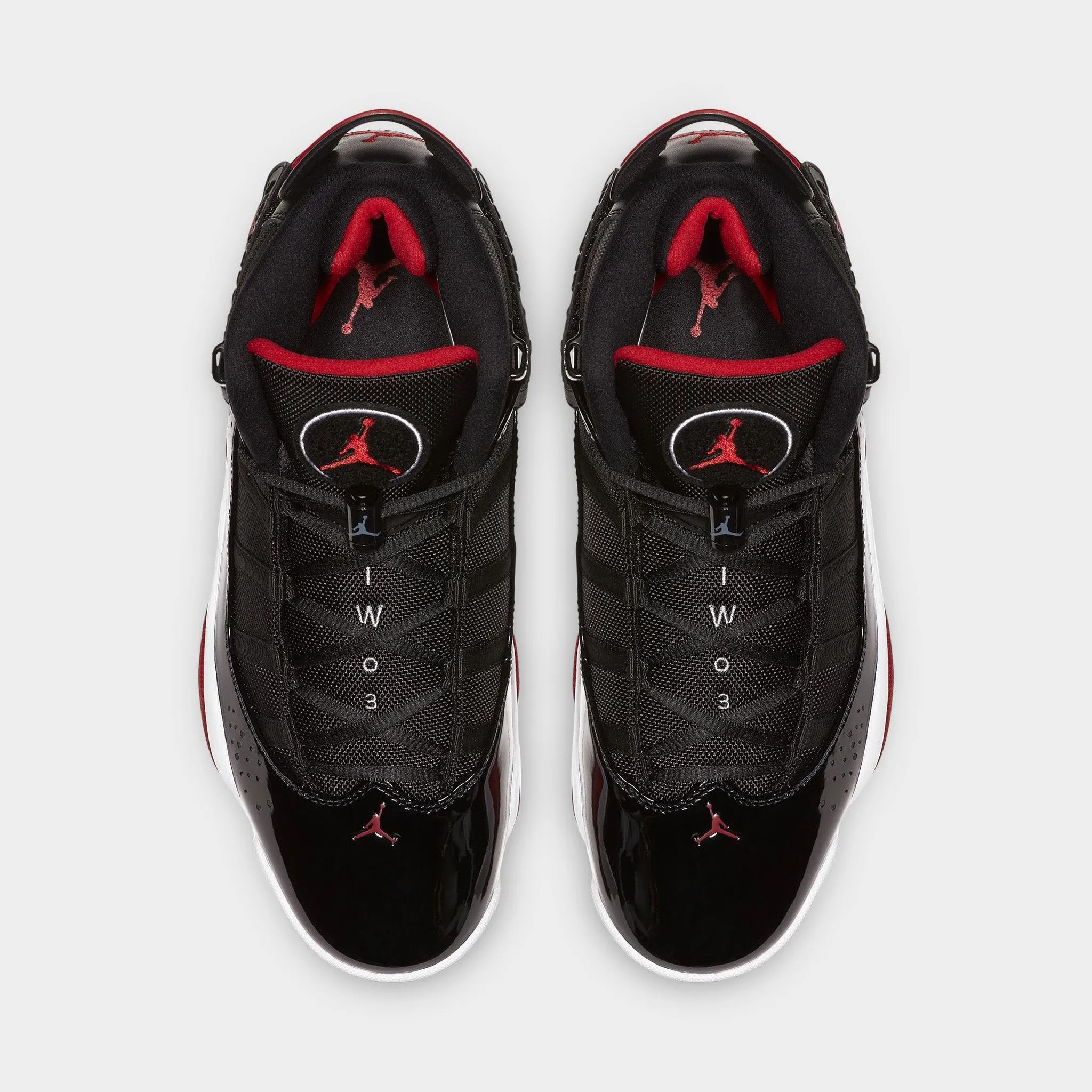 Foot Care Jordan 6 Rings Black / Varsity Red - White