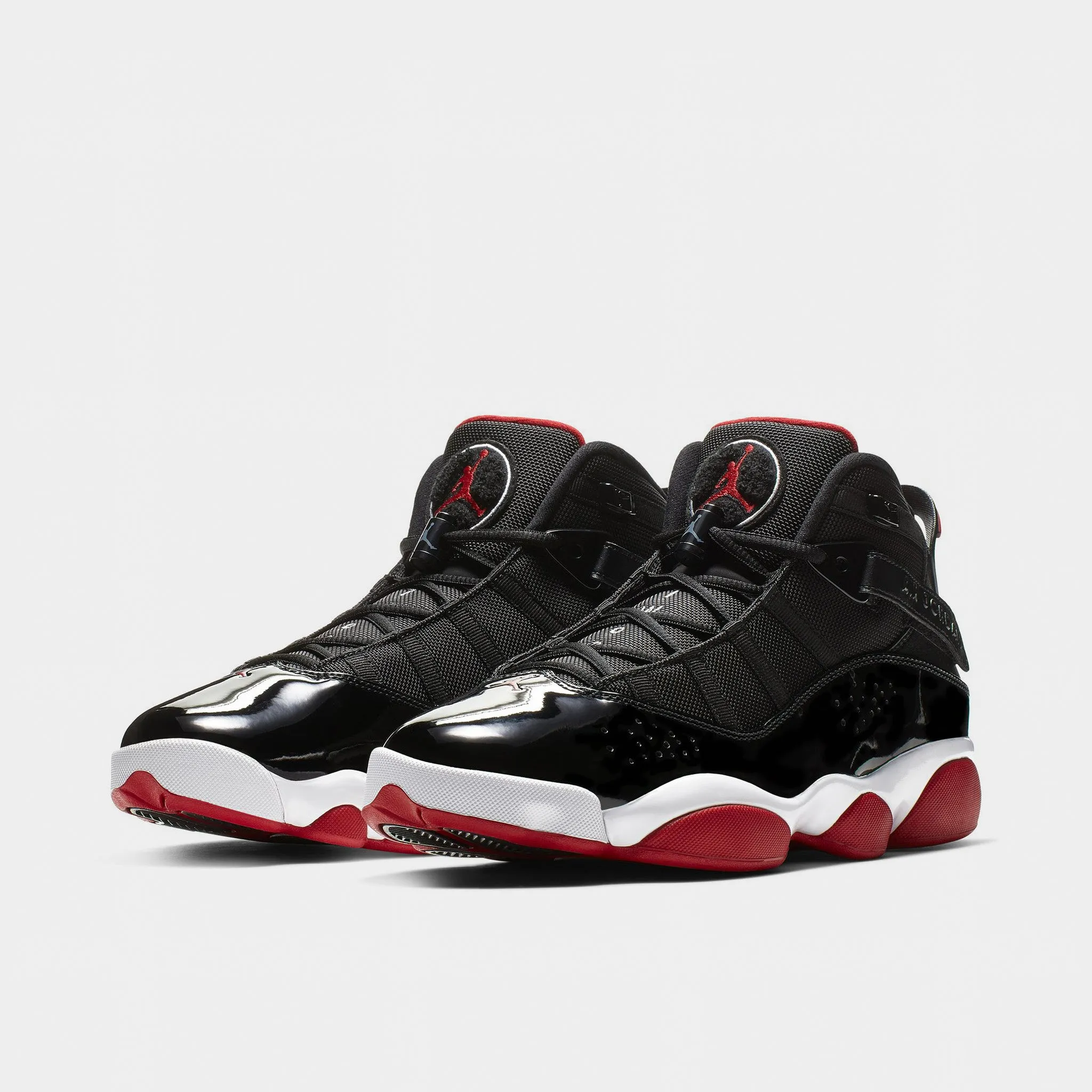 Pet Pace Jordan 6 Rings Black / Varsity Red - White
