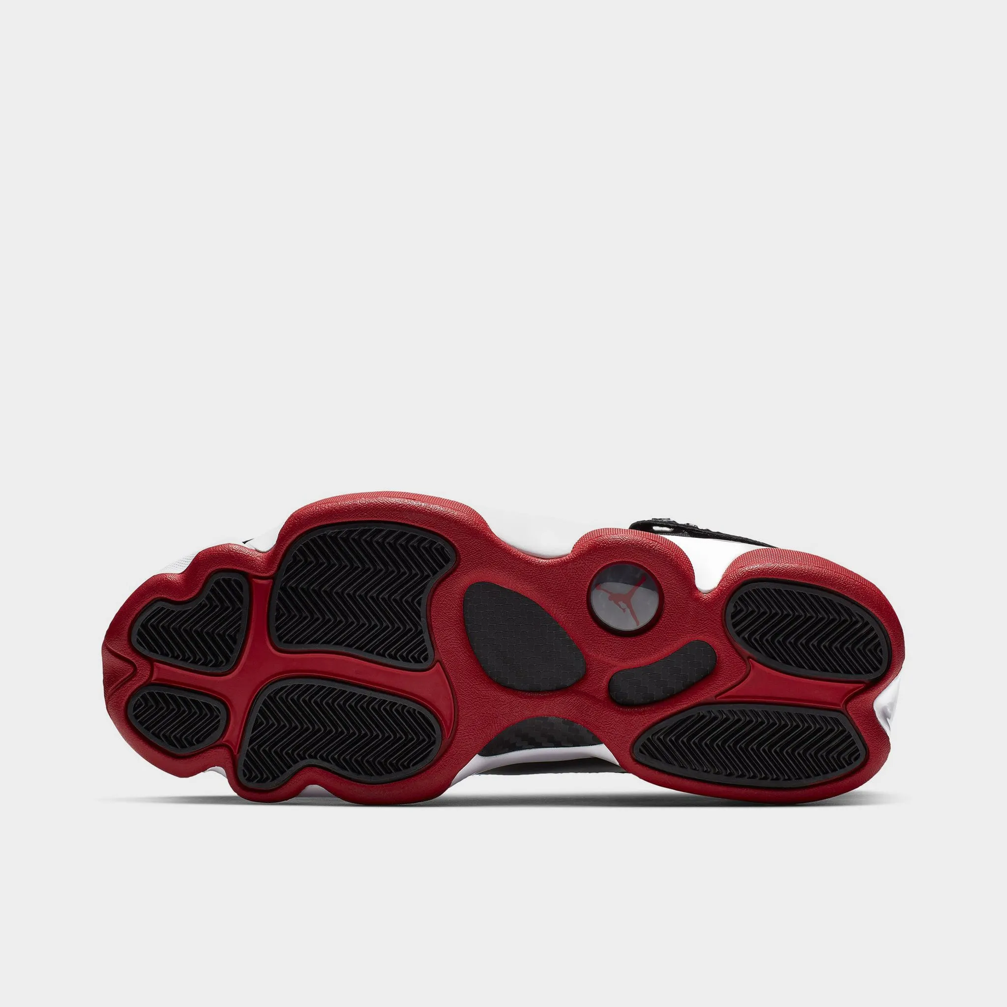 Core Support Weekend Casual Jordan 6 Rings Black / Varsity Red - White