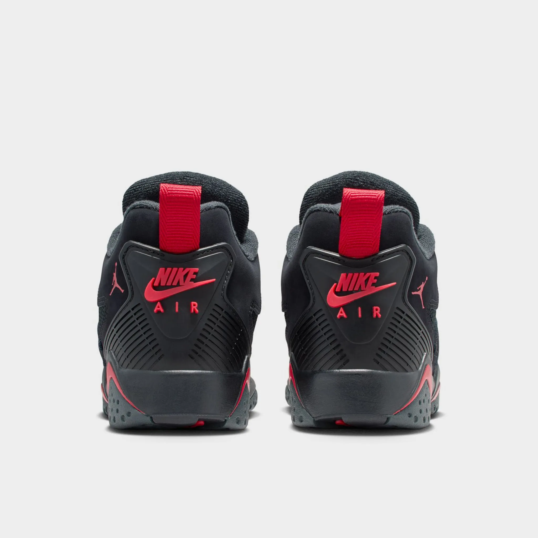 Jordan 7 RM GS Black / Gym red - Anthracite Mesh Upper Tech Glow