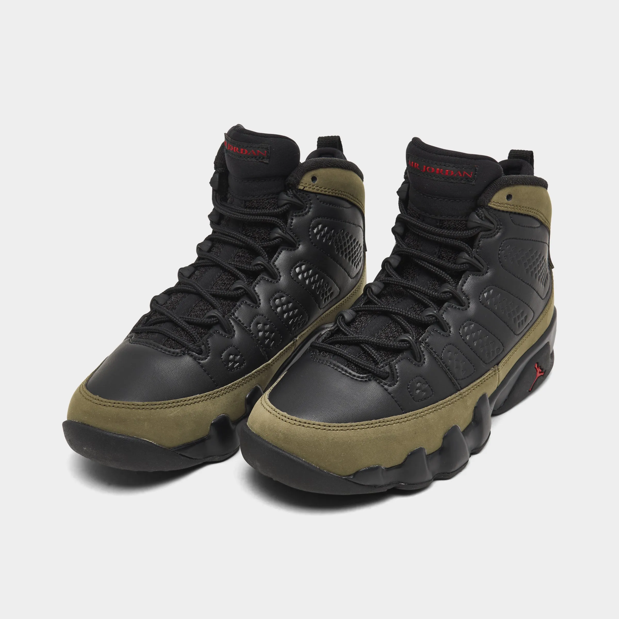 Foam Layer Jordan 9 Retro GS Black / True Red - Light Olive
