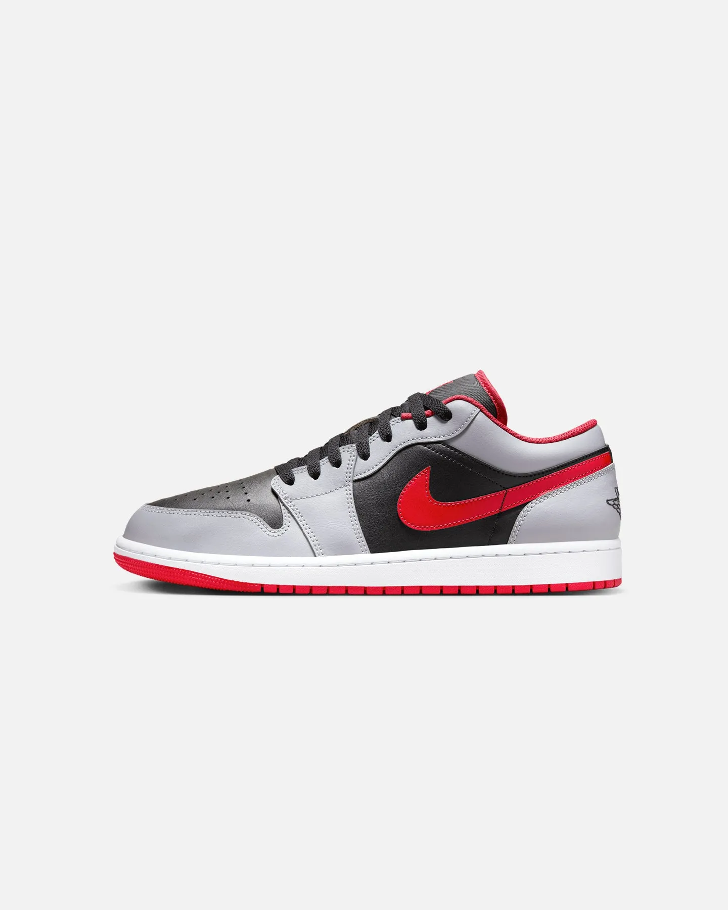 Dance Fit Wide Base Jordan Air Jordan 1 Low Black/Fire Red
