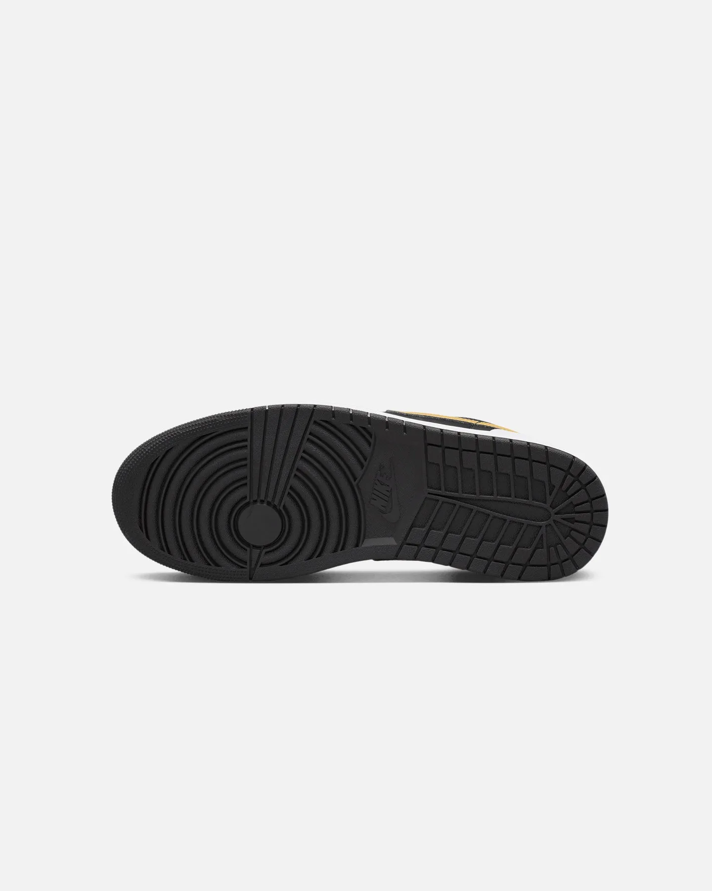 Jordan Air Jordan 1 Low "Gold Swoosh" White/Metallic Everywhere Fit