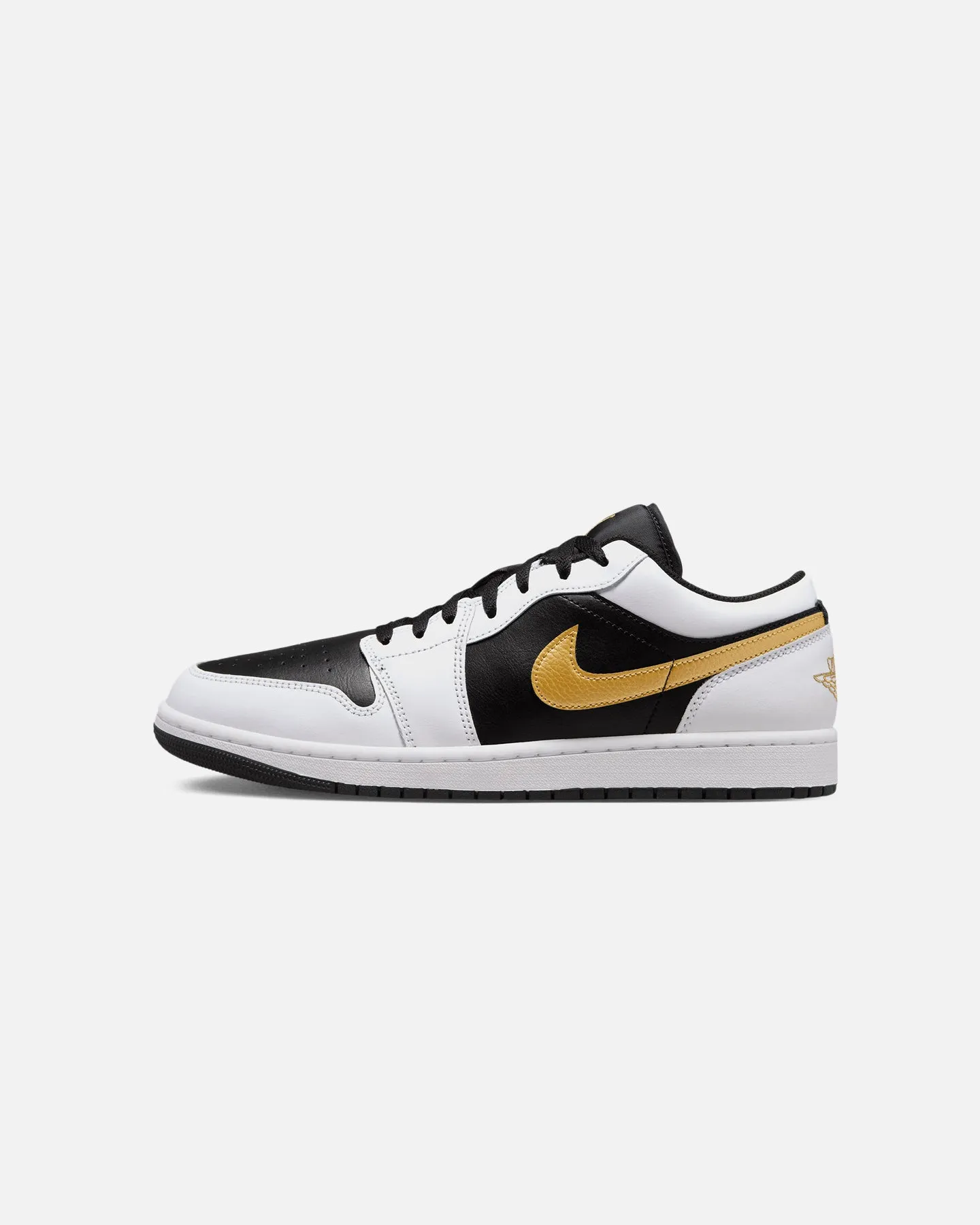 Jordan Air Jordan 1 Low "Gold Swoosh" White/Metallic Stable Classic Chic