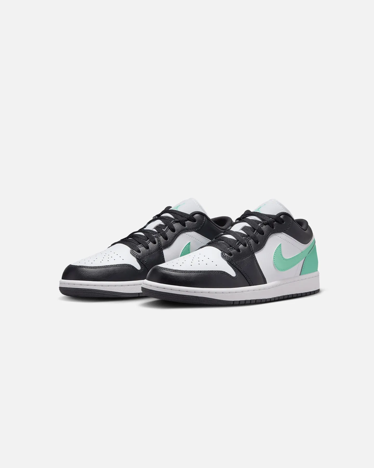 Jordan Air Jordan 1 Low "Green Glow" White/Black-Green Closet Core