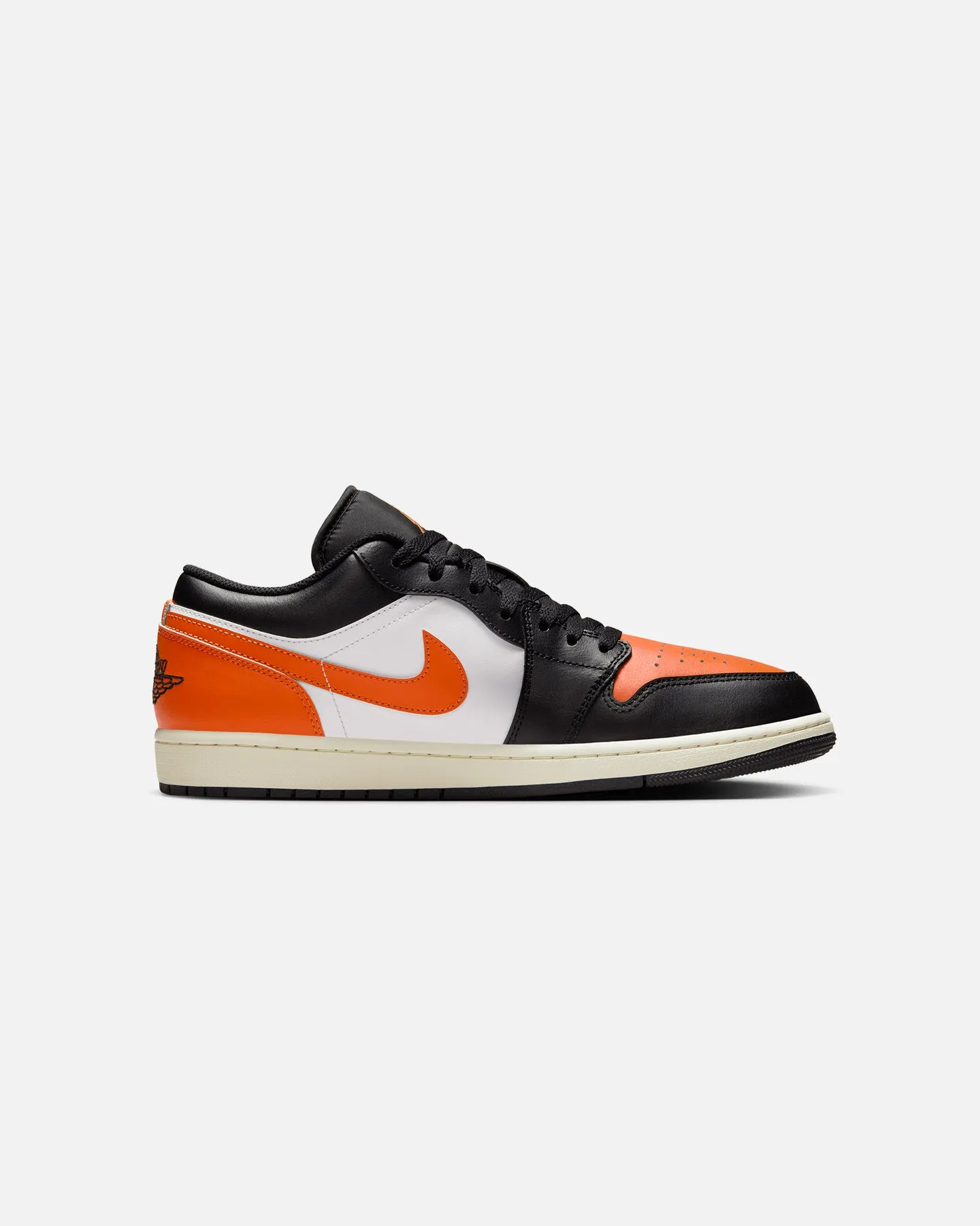 Jordan Air Jordan 1 Low "Shattered Backboard" Black/Starfish-White/Sail Hero Mode New York
