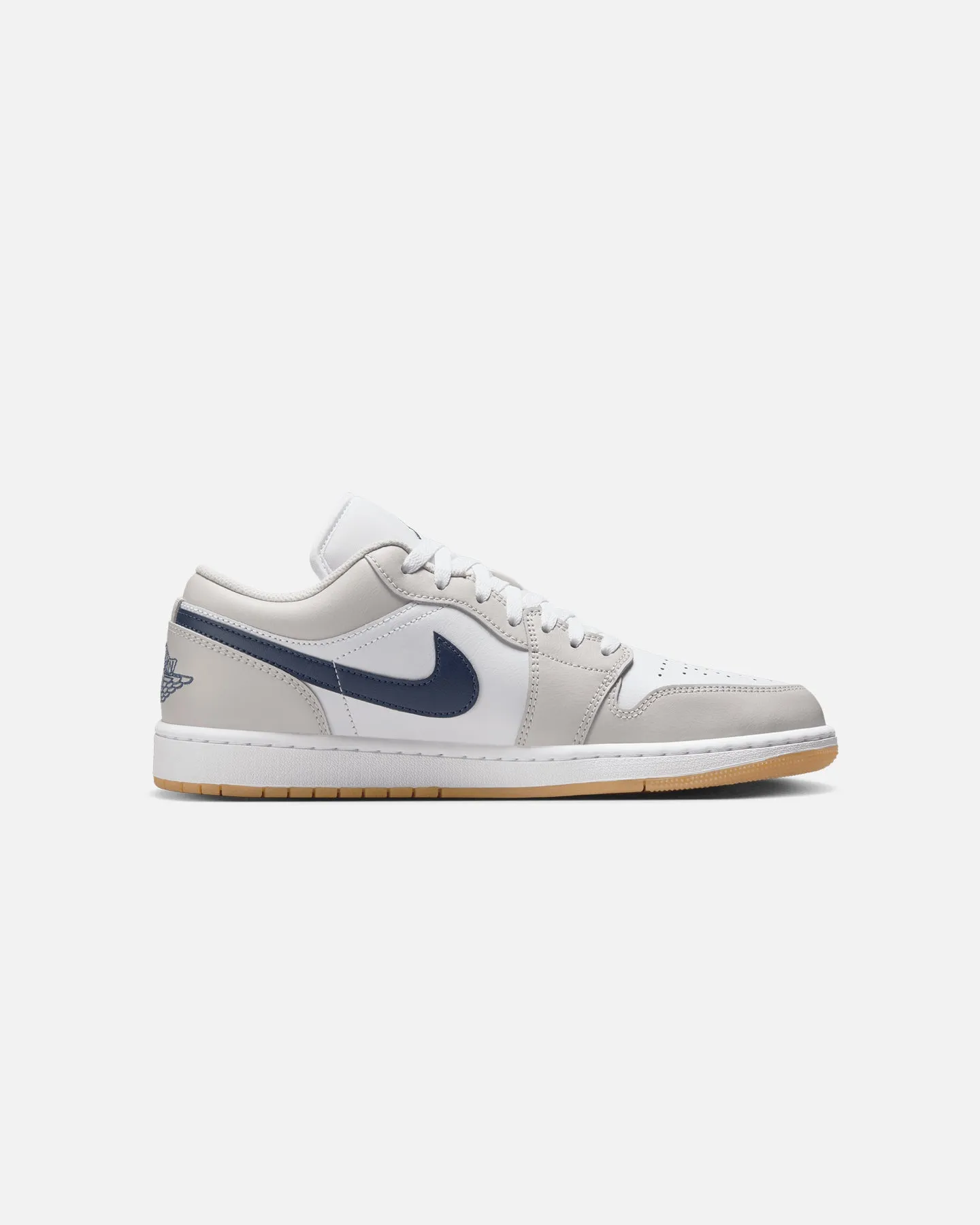 Quick Flex Metal Edge Jordan Air Jordan 1 Low "White Navy" White/Navy