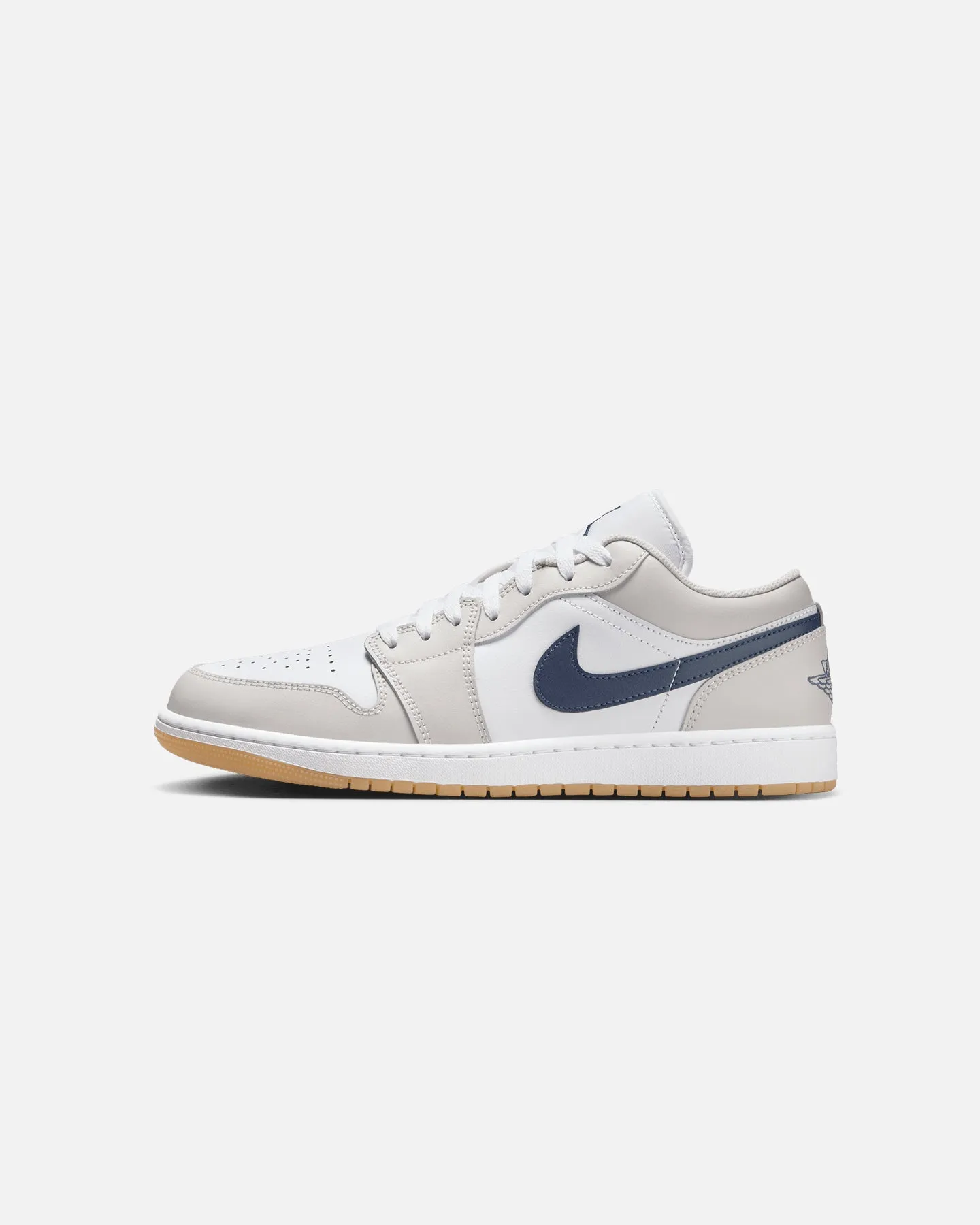 Jordan Air Jordan 1 Low "White Navy" White/Navy Red Glow All Time