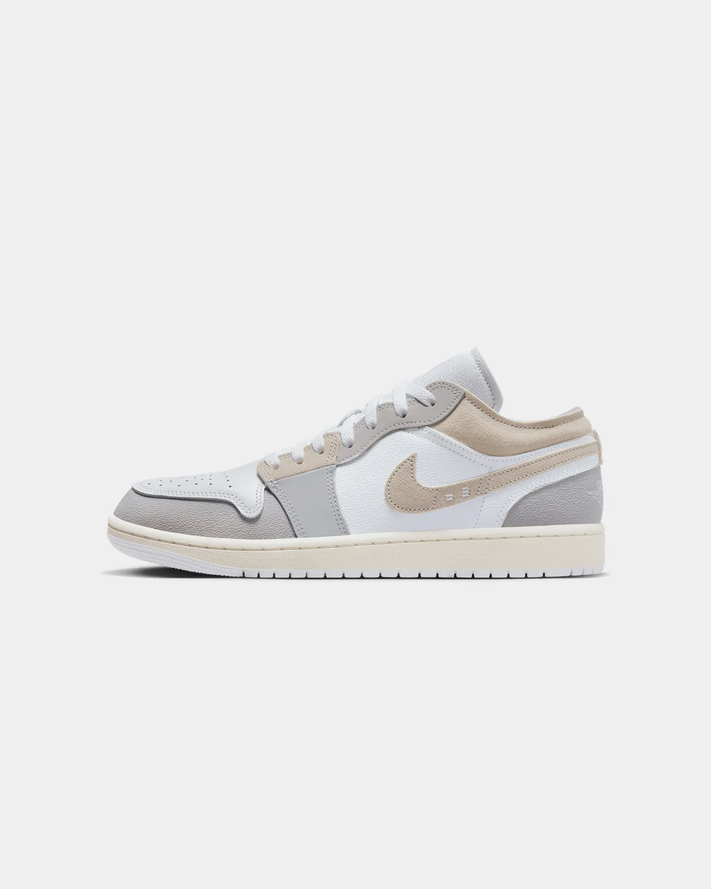 Jordan Air Jordan 1 Low SE Craft "Tech Grey" Tech Grey/Light Orewood Brown Garden Walk Storm Guard