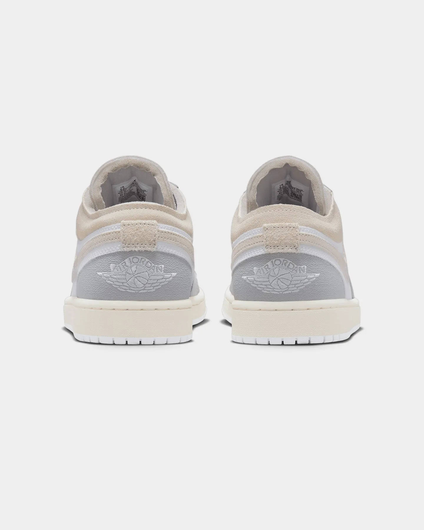 Teen Edge Jordan Air Jordan 1 Low SE Craft "Tech Grey" Tech Grey/Light Orewood Brown