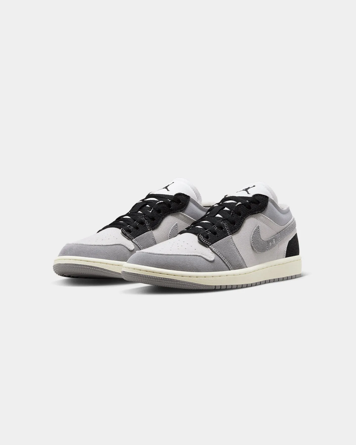 Comfort Enhancement King Strong Jordan Air Jordan 1 Low SE "Cement Grey" Craft Tech Grey/Black