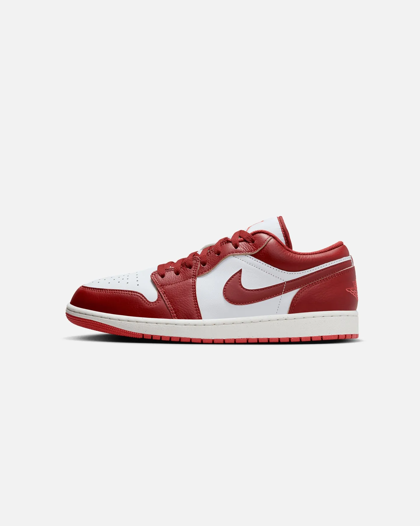 Fur Trim Jordan Air Jordan 1 Low SE White/Dune Red