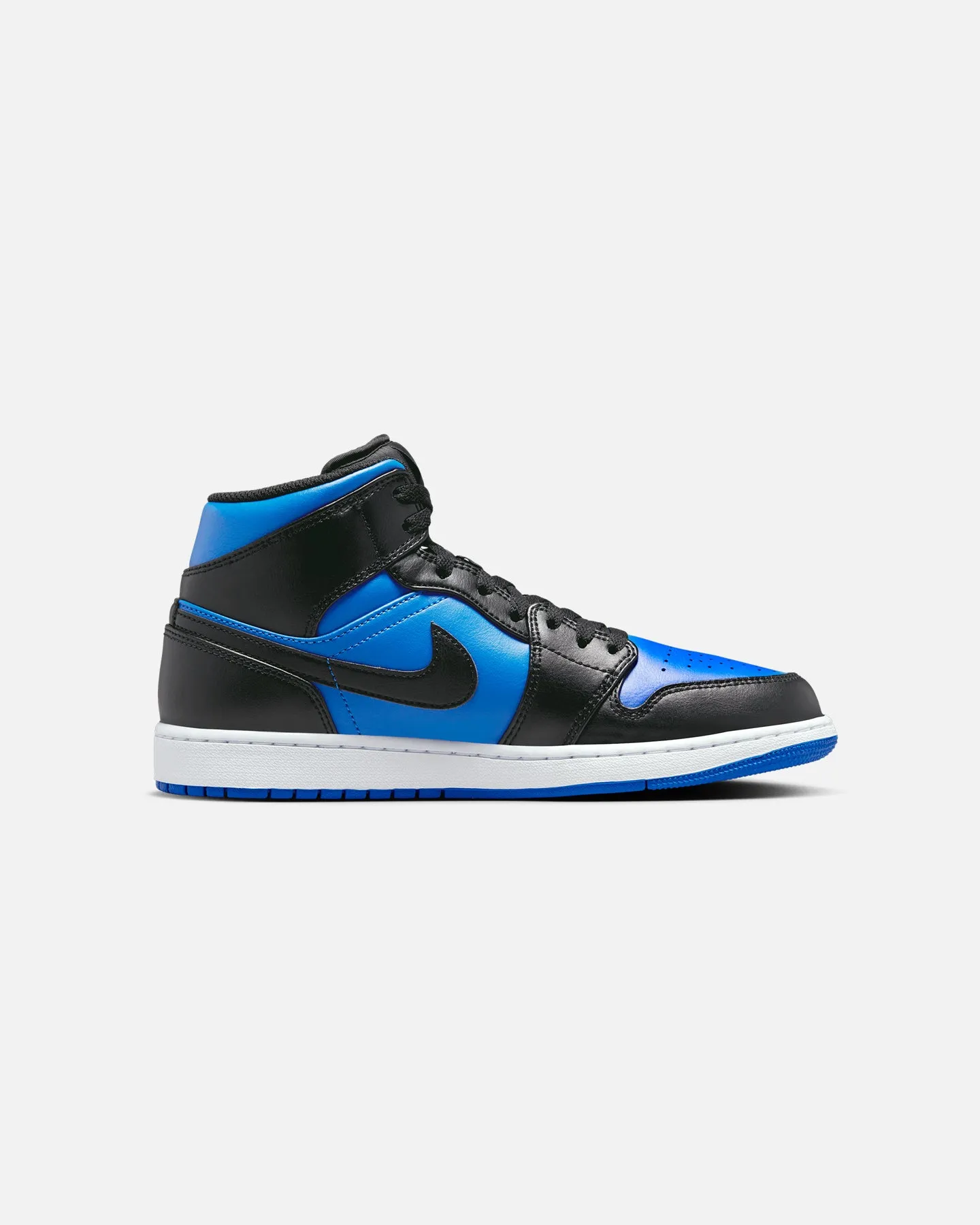 Jordan Air Jordan 1 Mid "Black Royal" Black/Royal Leather