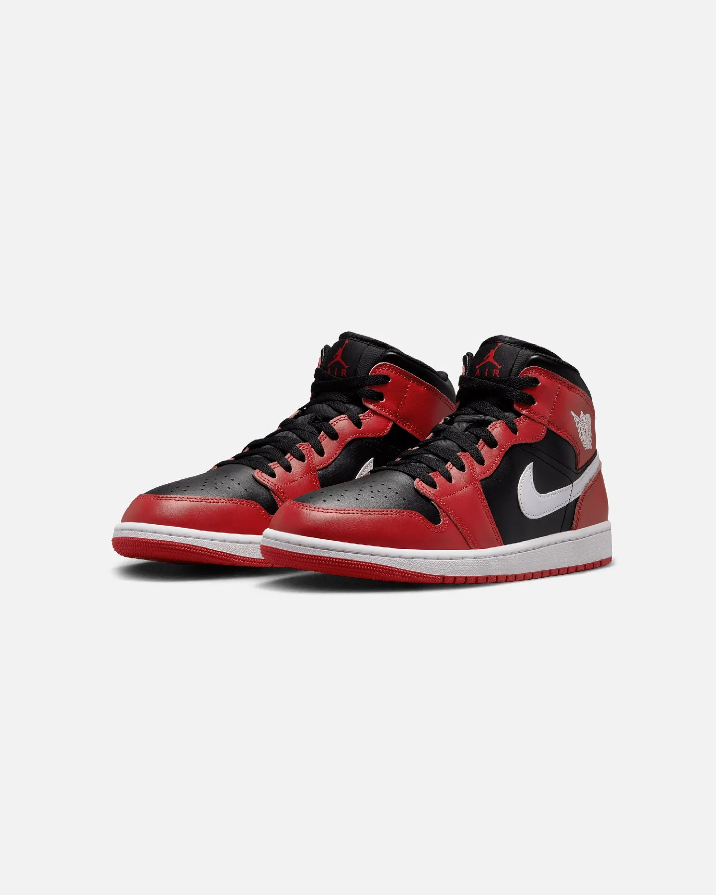 Jordan Air Jordan 1 Mid "Black/Gym Red" Black/Red Wild Trek
