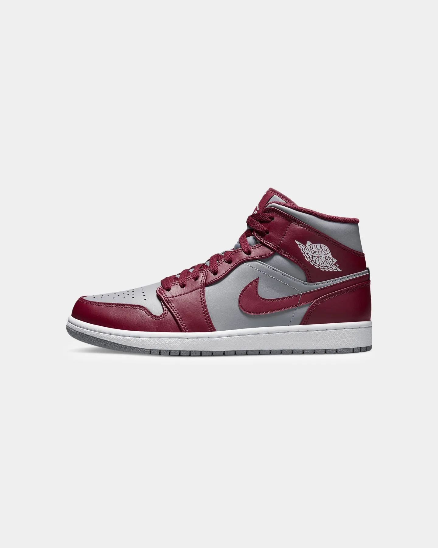 Jordan Air Jordan 1 Mid "Cherrywood Red" Cherrywood Red/White-Cement Grey Stage Pop New York