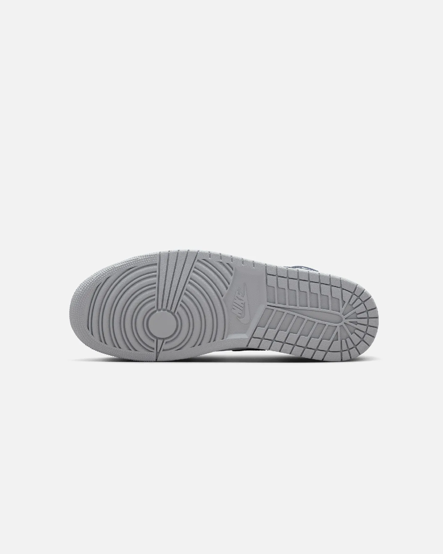 Jordan Air Jordan 1 Mid "Georgetown" White/Midnight Navy Teen Edge