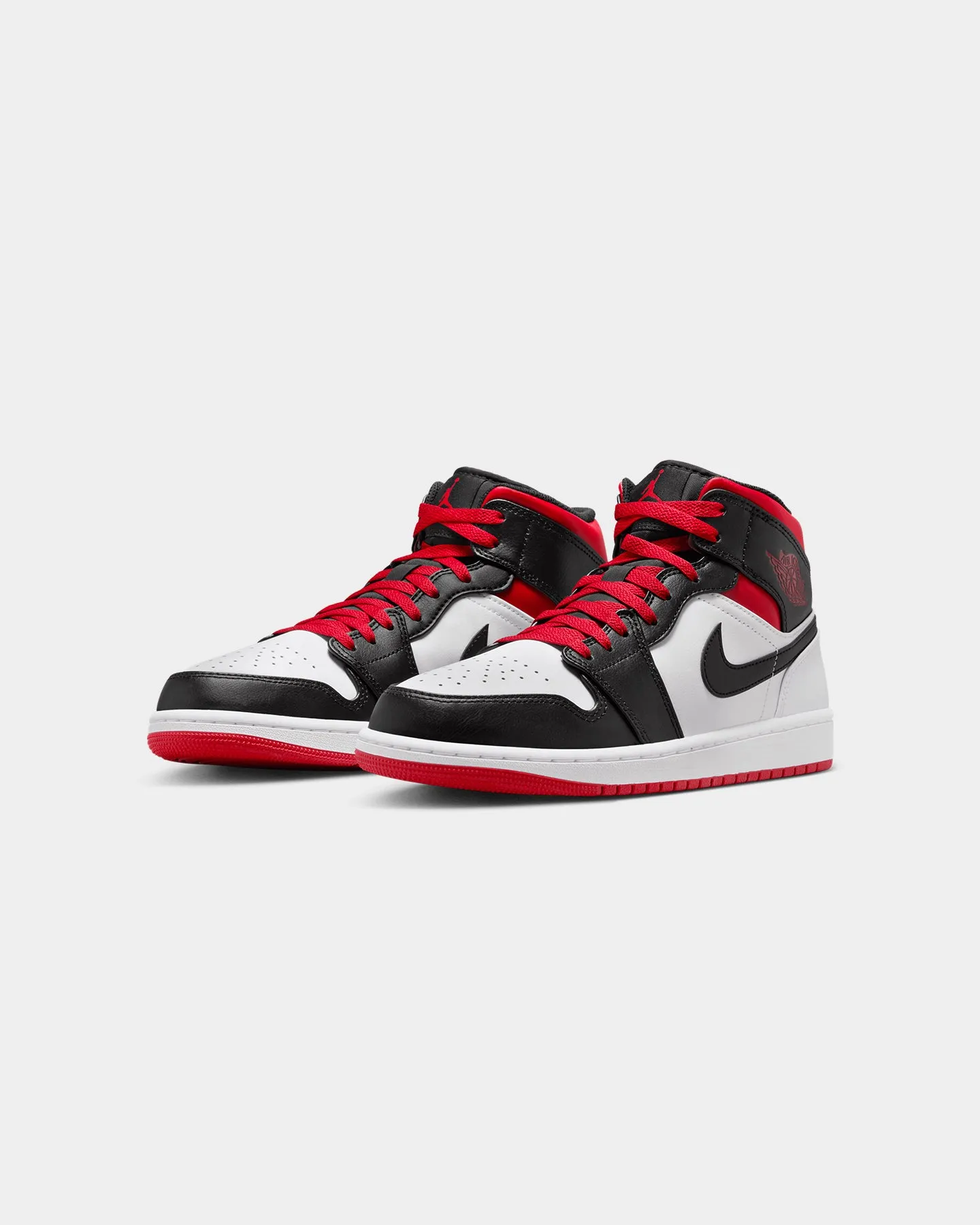 Jordan Air Jordan 1 Mid "Gym Red Black Toe" White/Gym Red Field Power