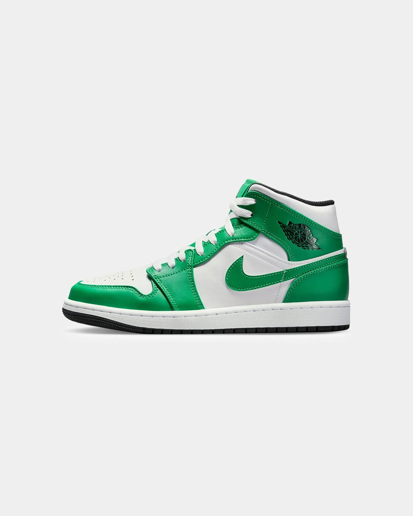 Rain Safe Step Free Jordan Air Jordan 1 Mid "Lucky Green" Lucky Green/Black