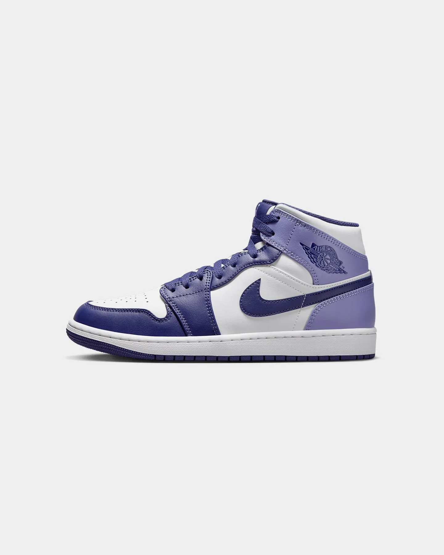 Jordan Air Jordan 1 Mid "Purple Toe" Sky Light Purple Storm Guard