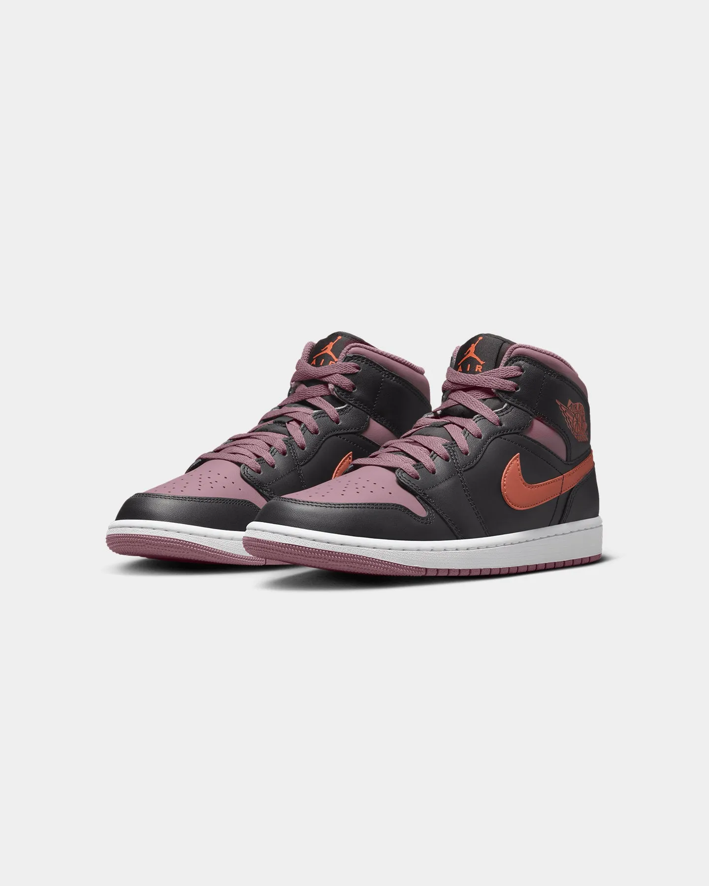 Anti Odor Jordan Air Jordan 1 Mid SE Black/Sky J Orange