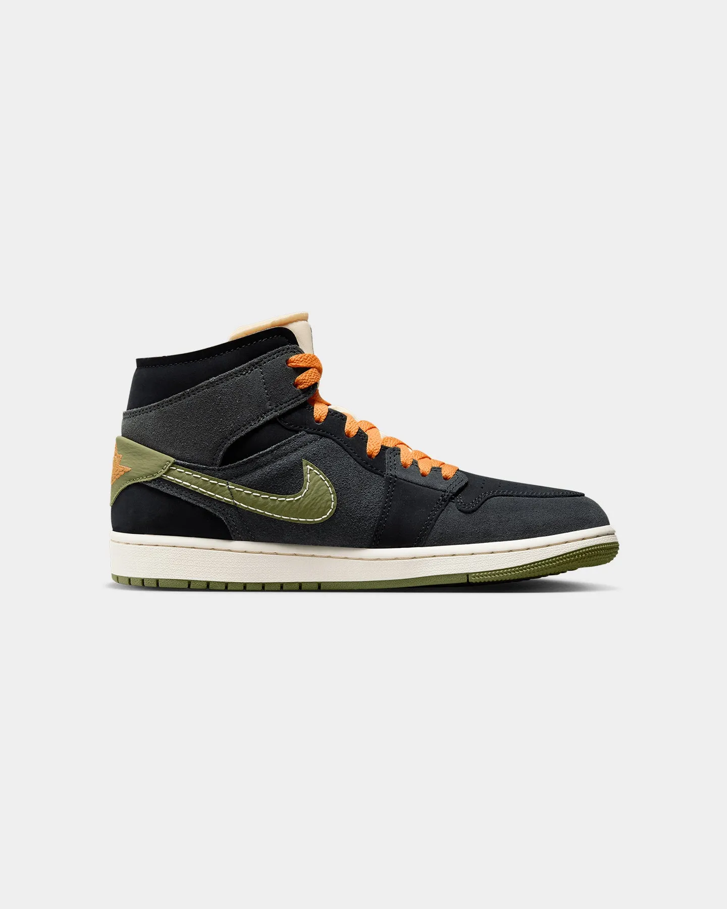 Jordan Air Jordan 1 Mid SE Craft Anthracite Urban Sleek Anti Bacterial
