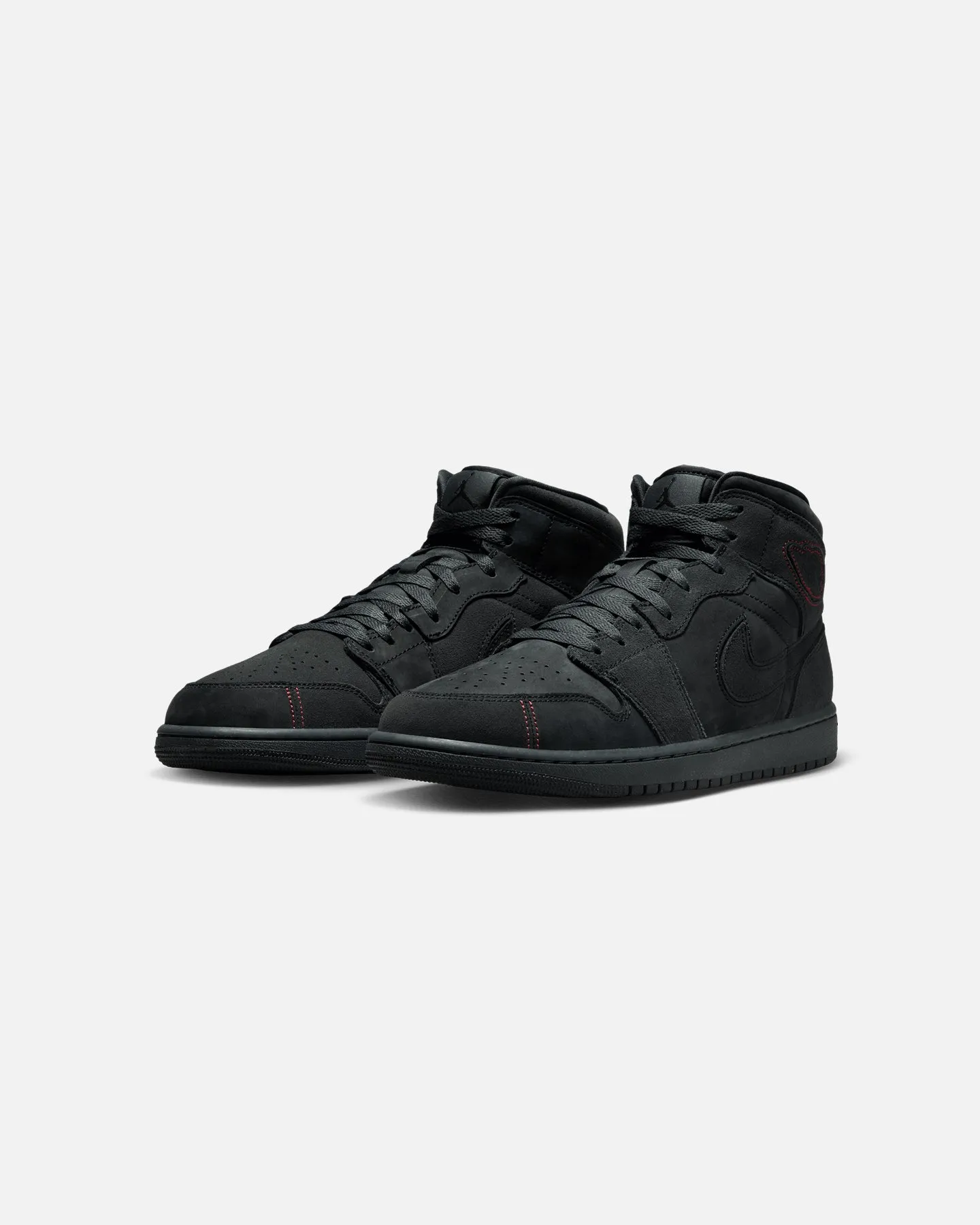 Joy Step Dock Easy Jordan Air Jordan 1 Mid SE Craft Dark Smoke Grey/Black