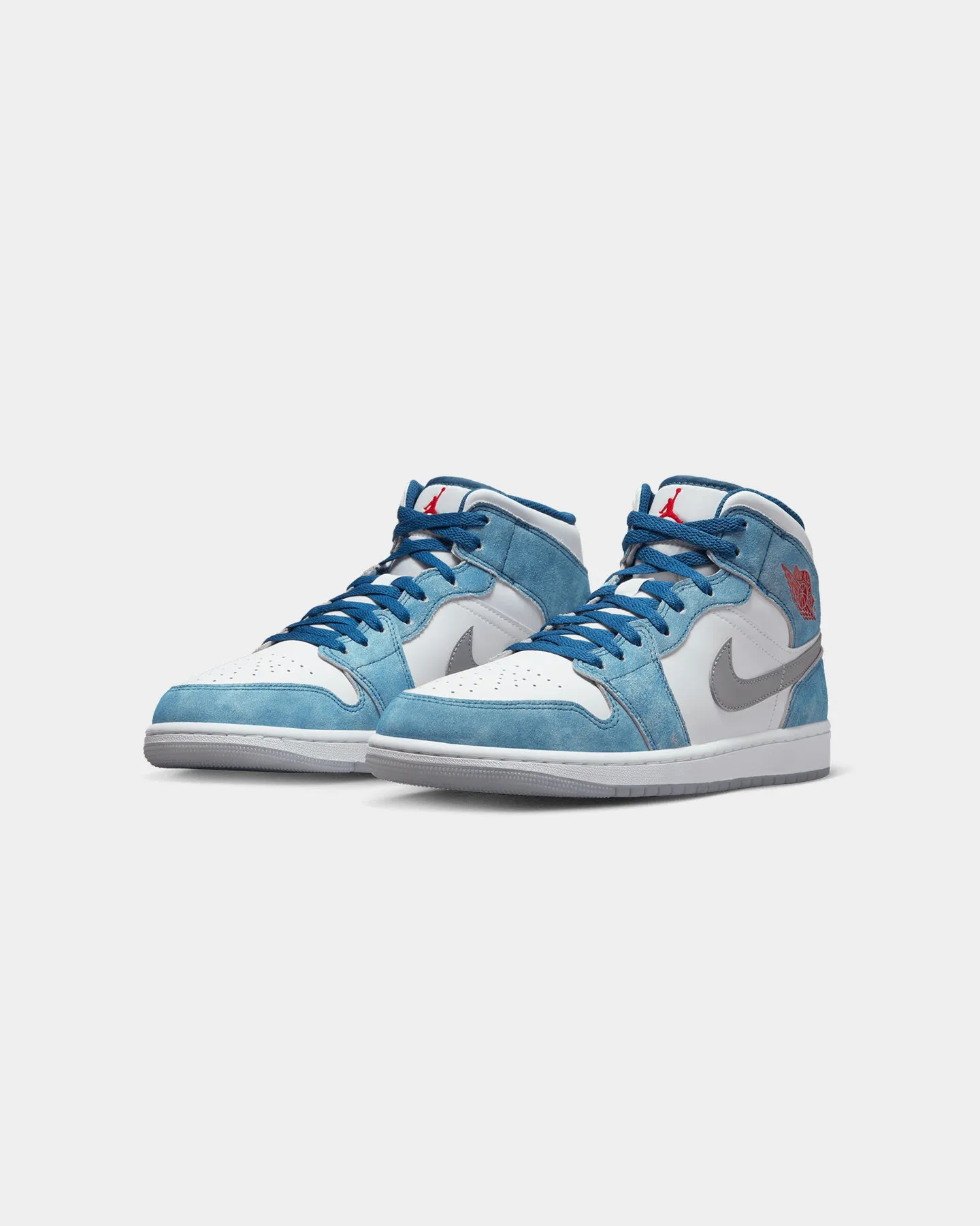 Jordan Air Jordan 1 Mid SE French Blue/Fir Comfort Padded collar