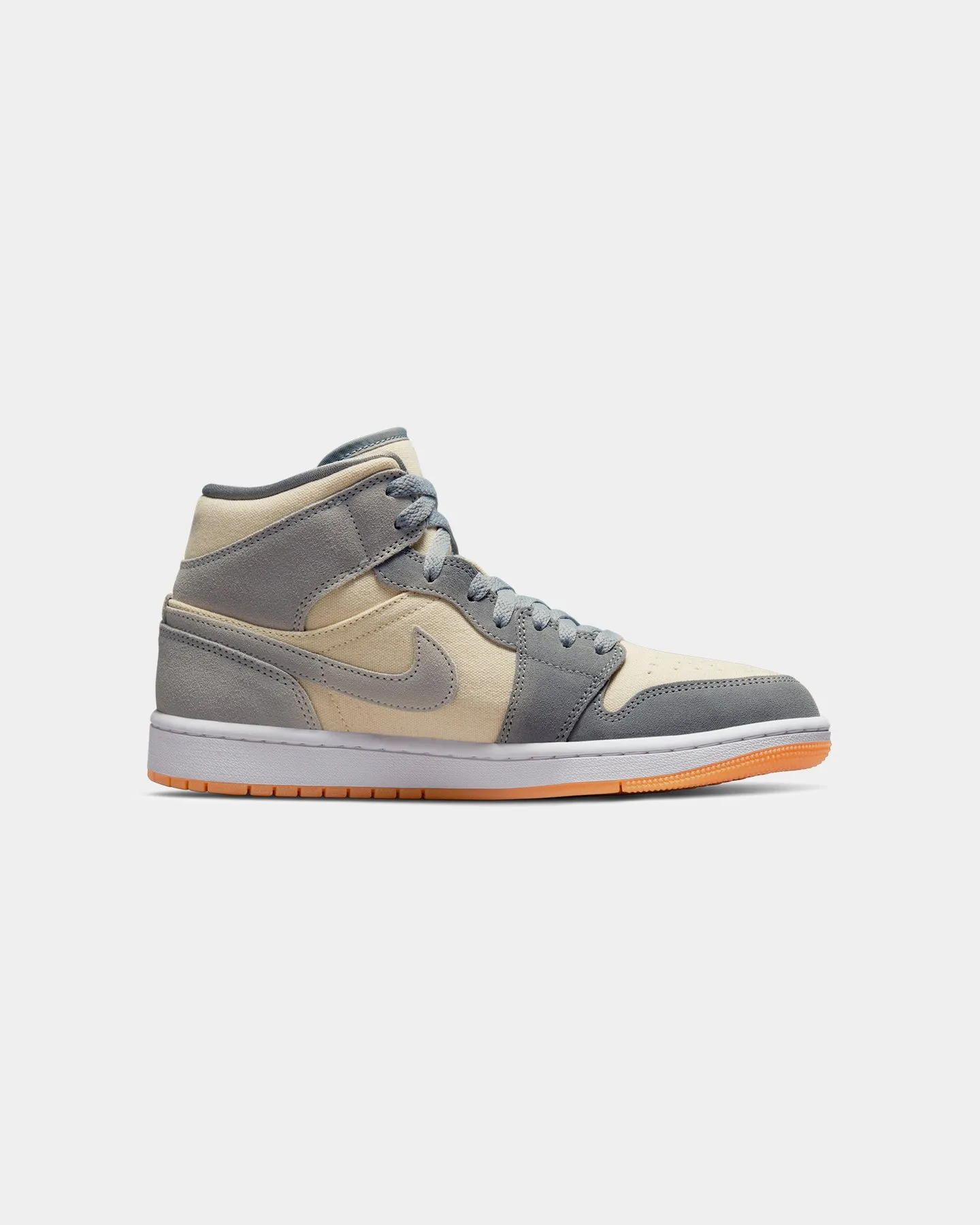 Leather Touch Fast Run Jordan Air Jordan 1 Mid SE "Coconut Milk" Coconut Milk